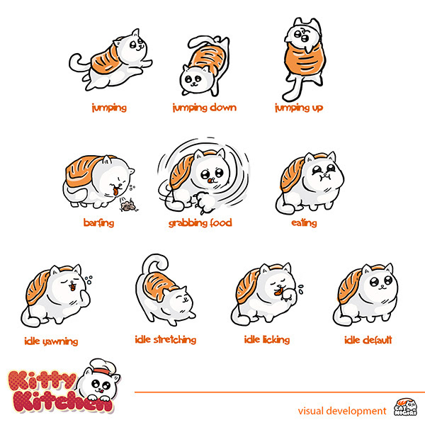 Character explorations for animation