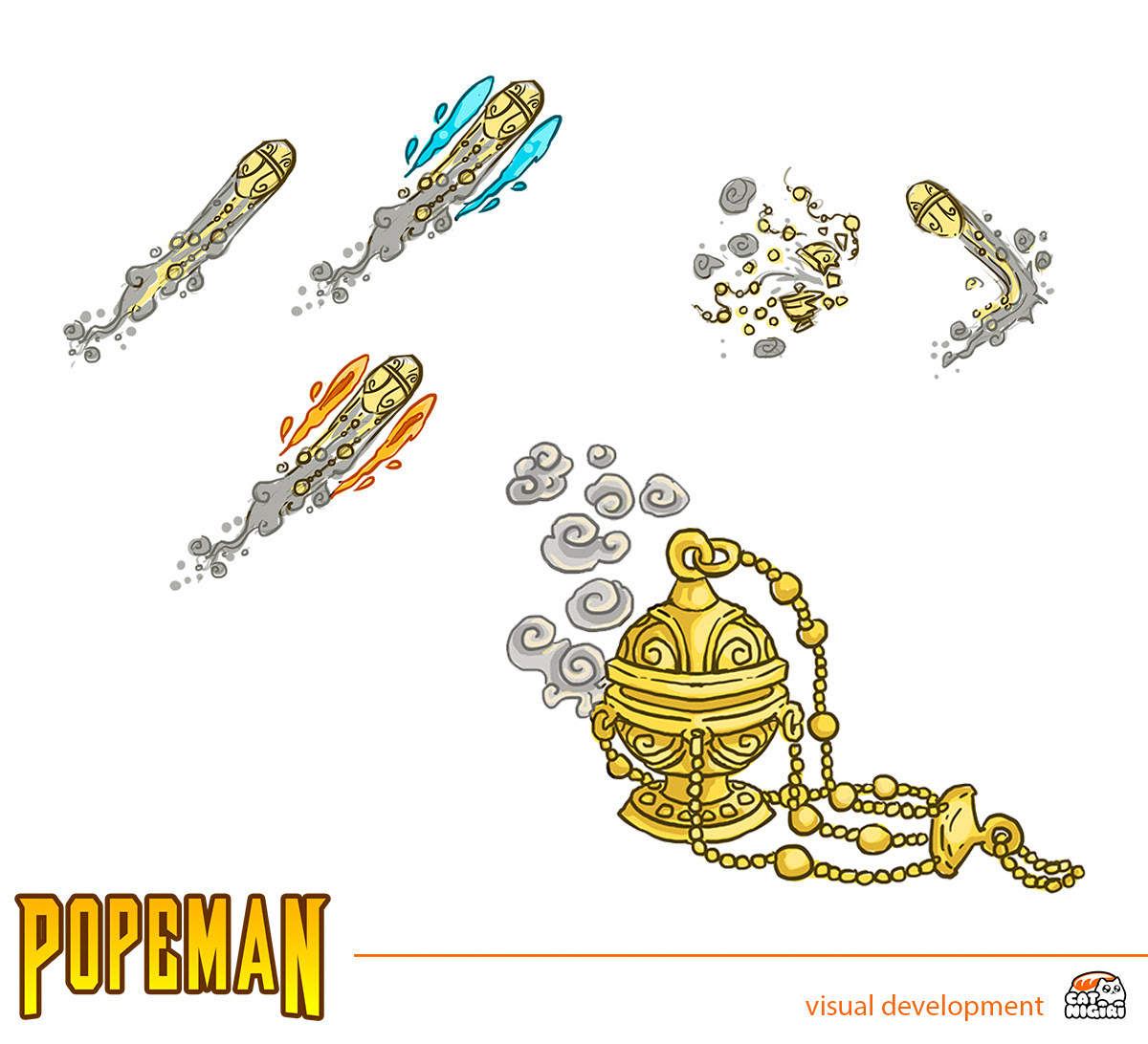 Concept art - props and effects