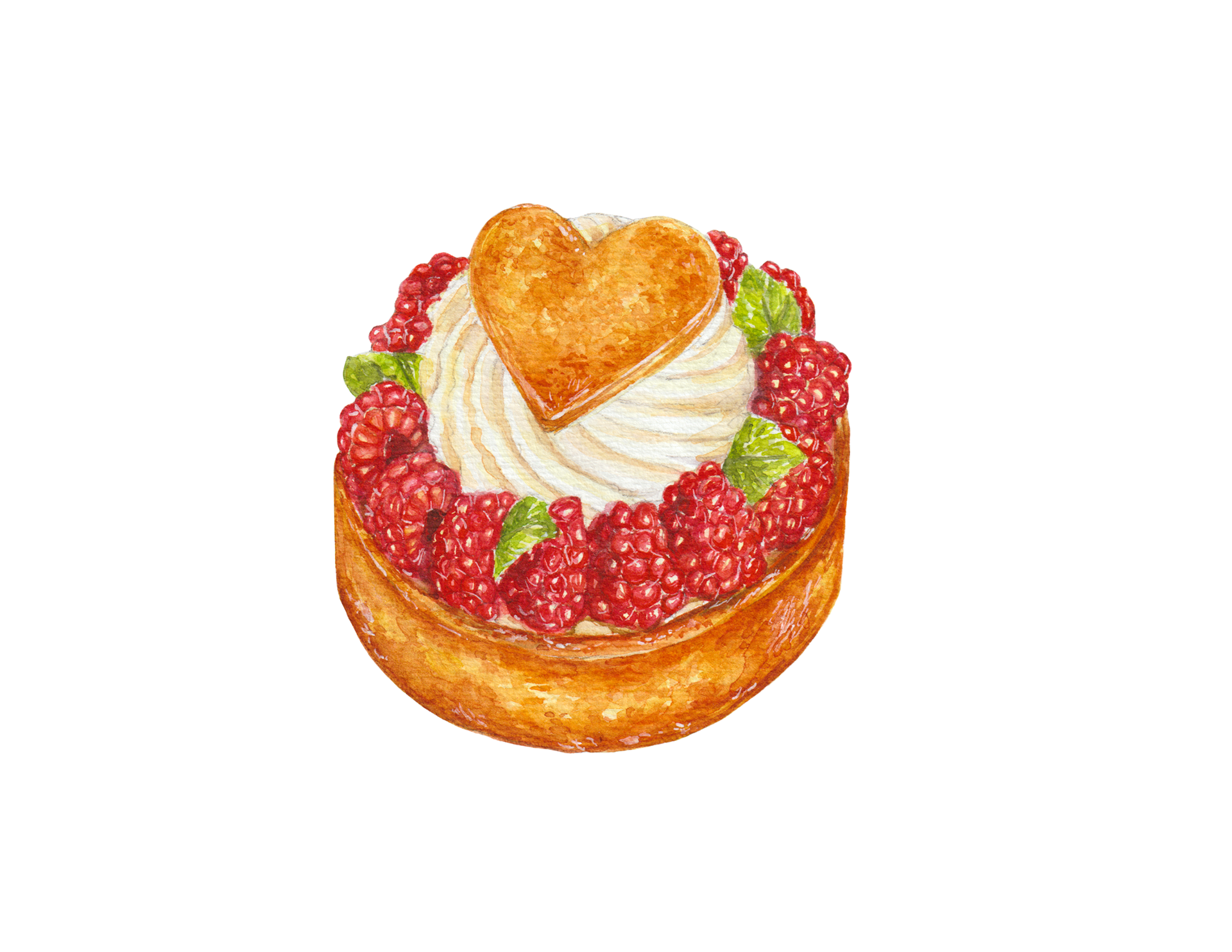 RASPBERRY CREMEUX TARTLET by Sofie's Savours