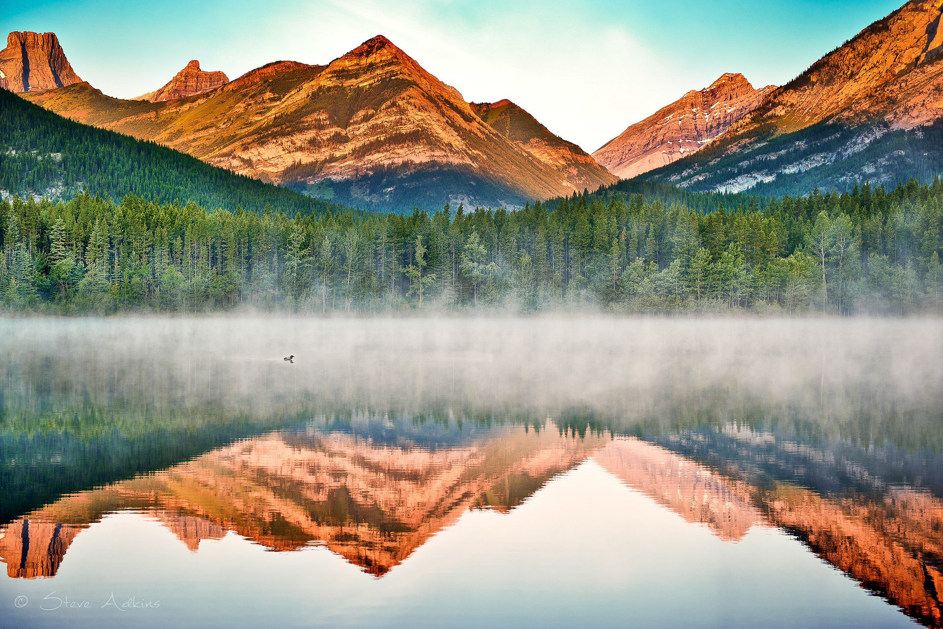 Still morning at Banff.