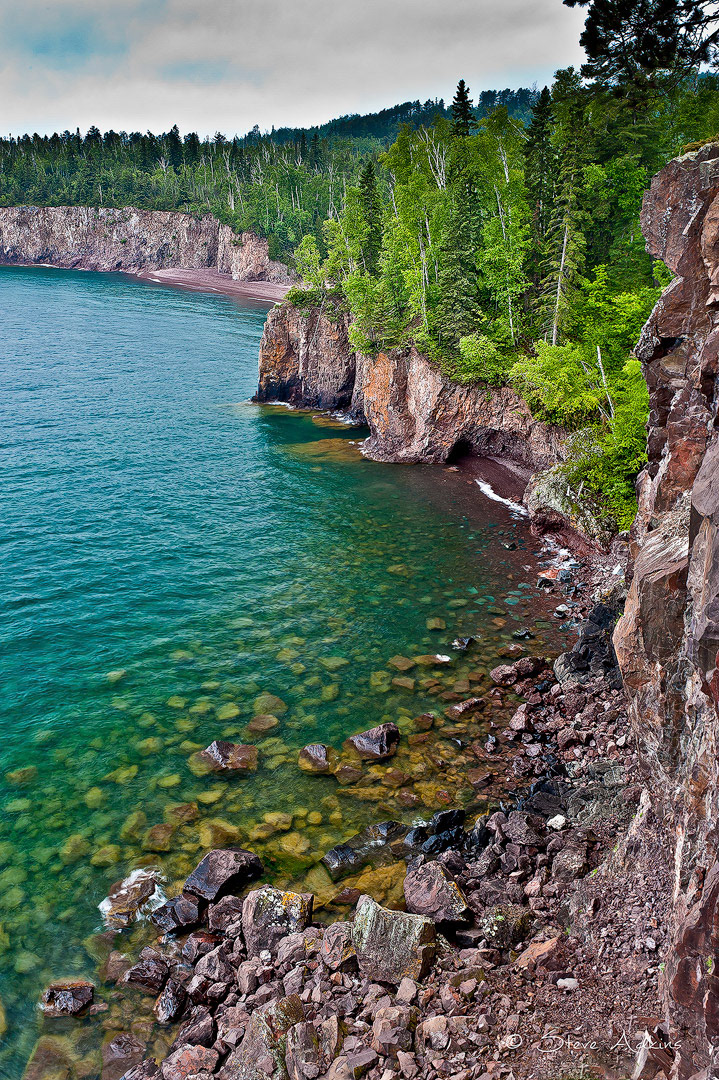 Lake Superior, North Shore Drive, Minnesota.