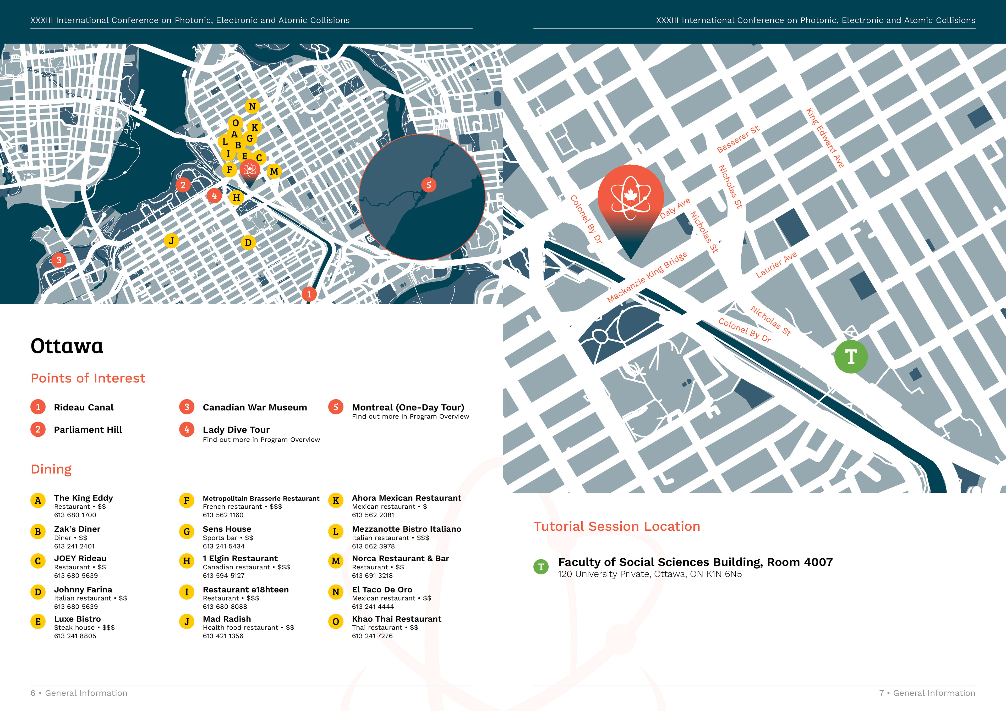 Program book spread (sample), 16.53x11.69in