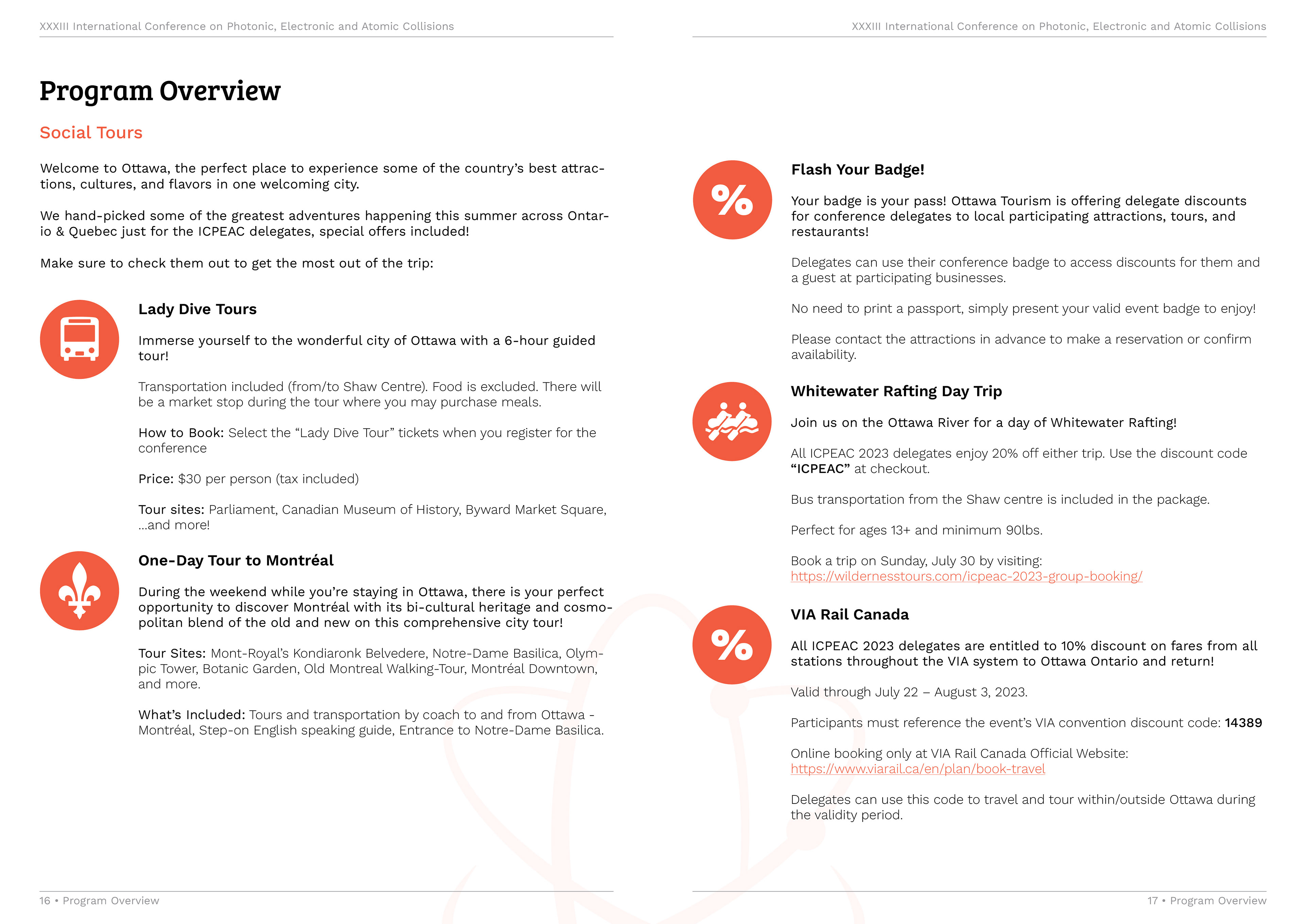 Program book spread (sample), 16.53x11.69in