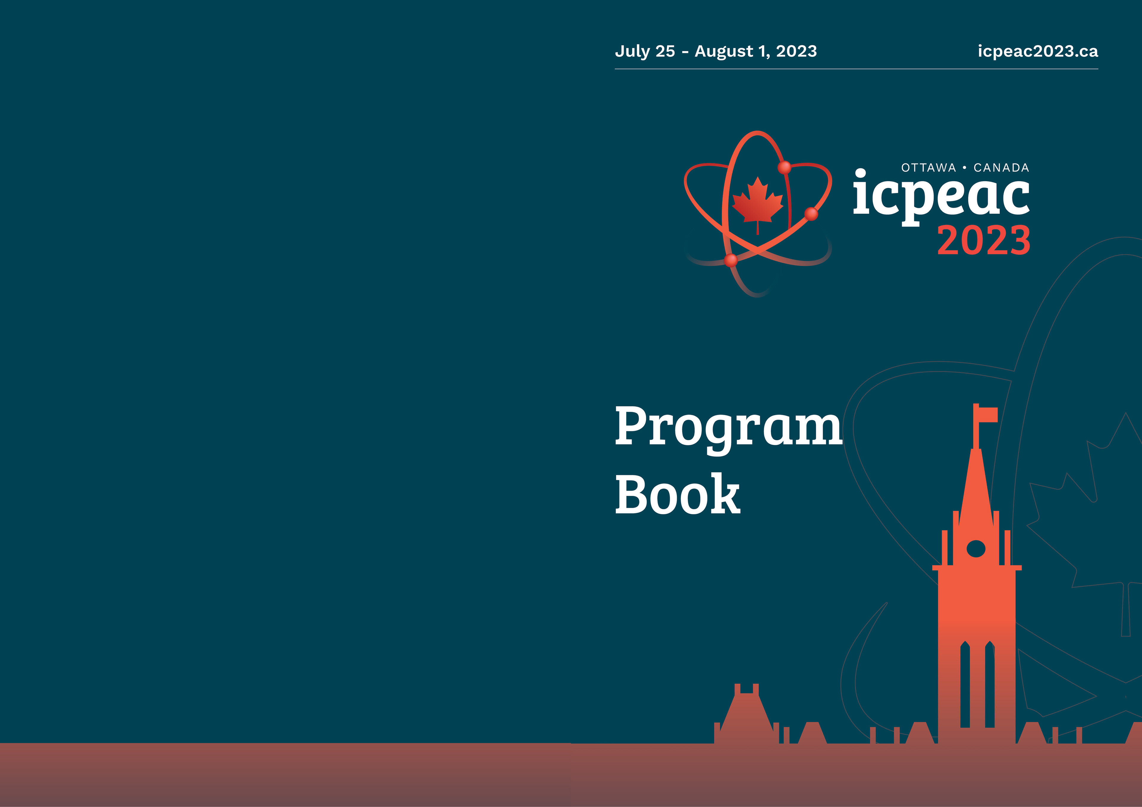 Program book cover spread, 16.53x11.69in