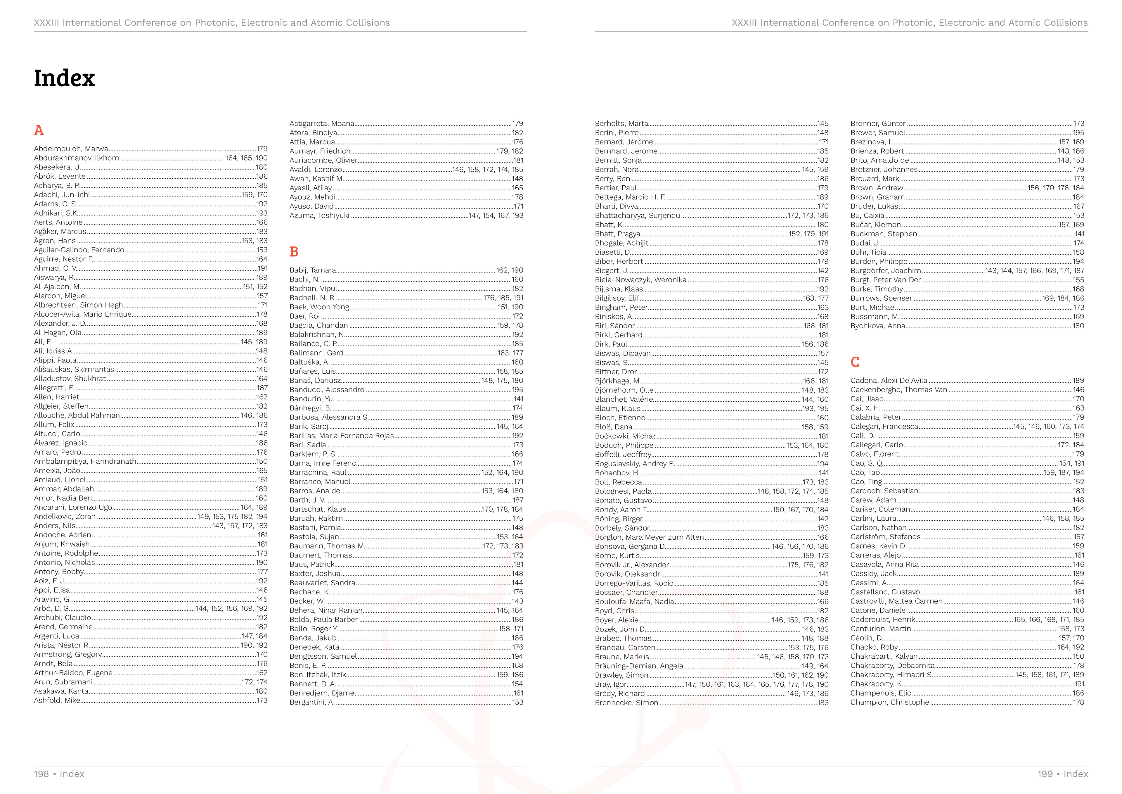 Program book spread (sample), 16.53x11.69in