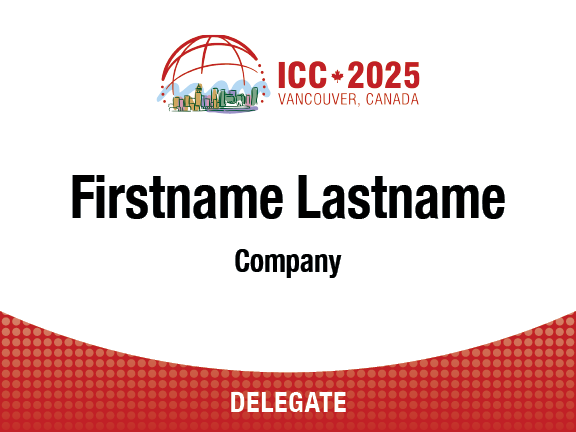 Badge template (sample), 4x3in