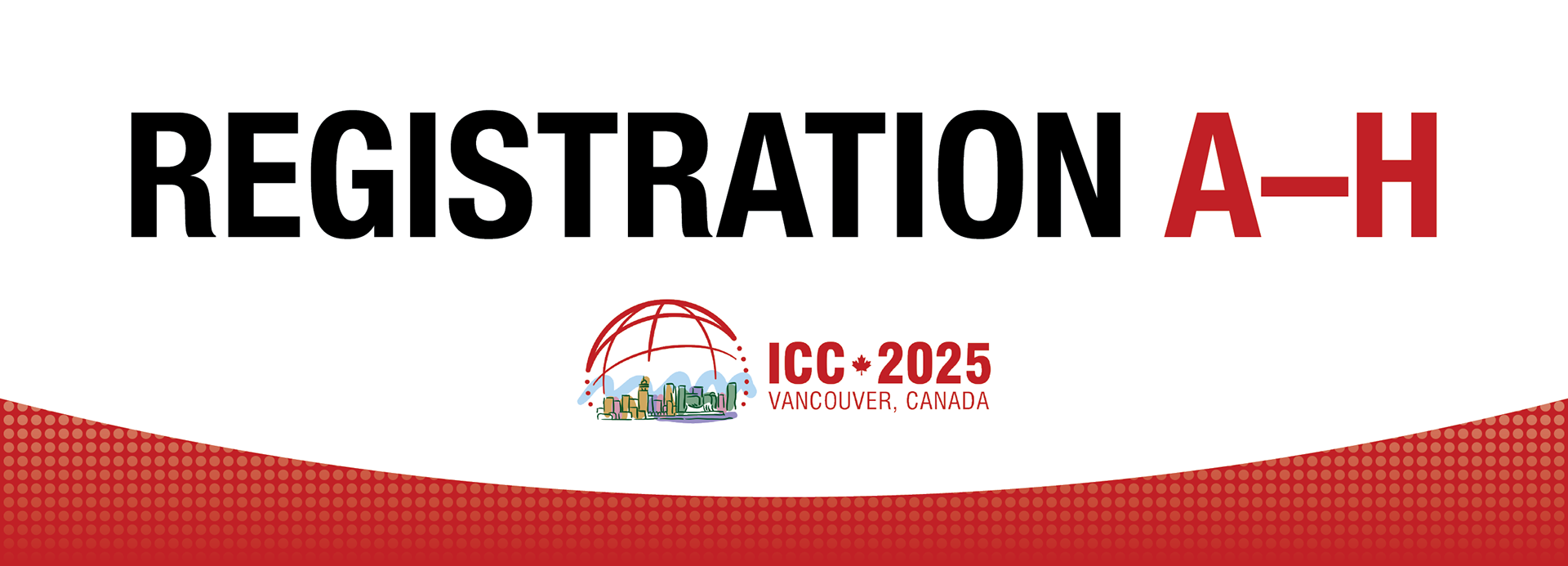 Registration (sample), 36x13in