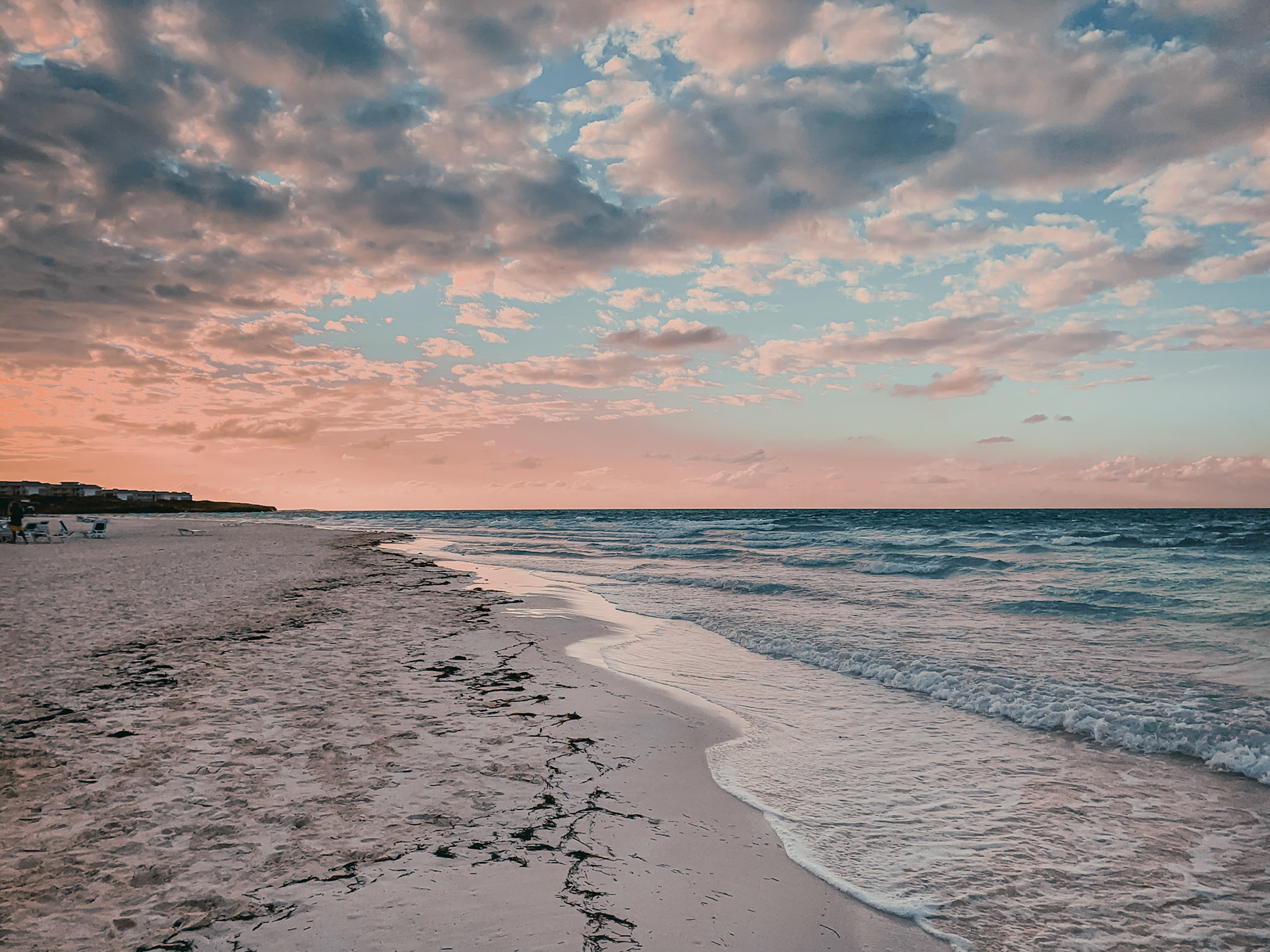 Peaceful Sunset at Playa Pilar