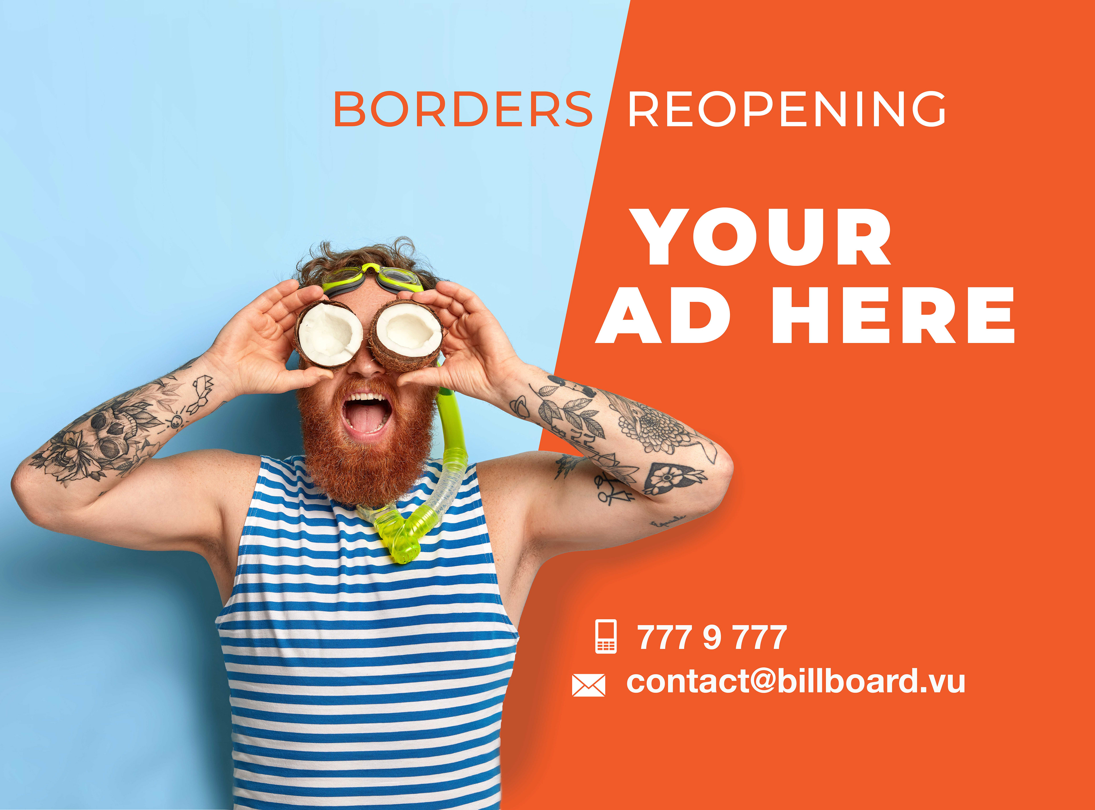 Billboard Vanuatu Campaign