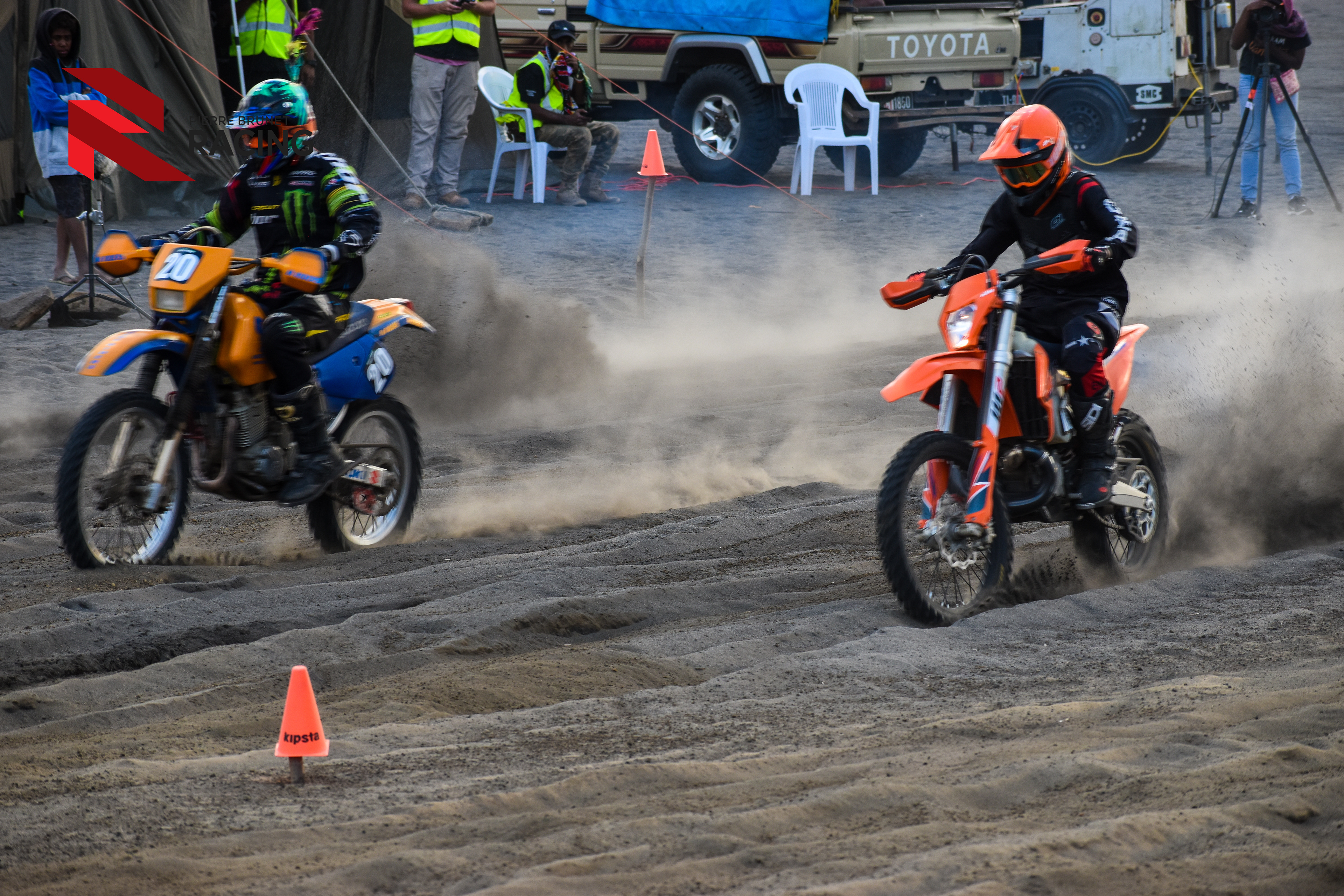 The Tanna Rally itself at the base of the active volcano
