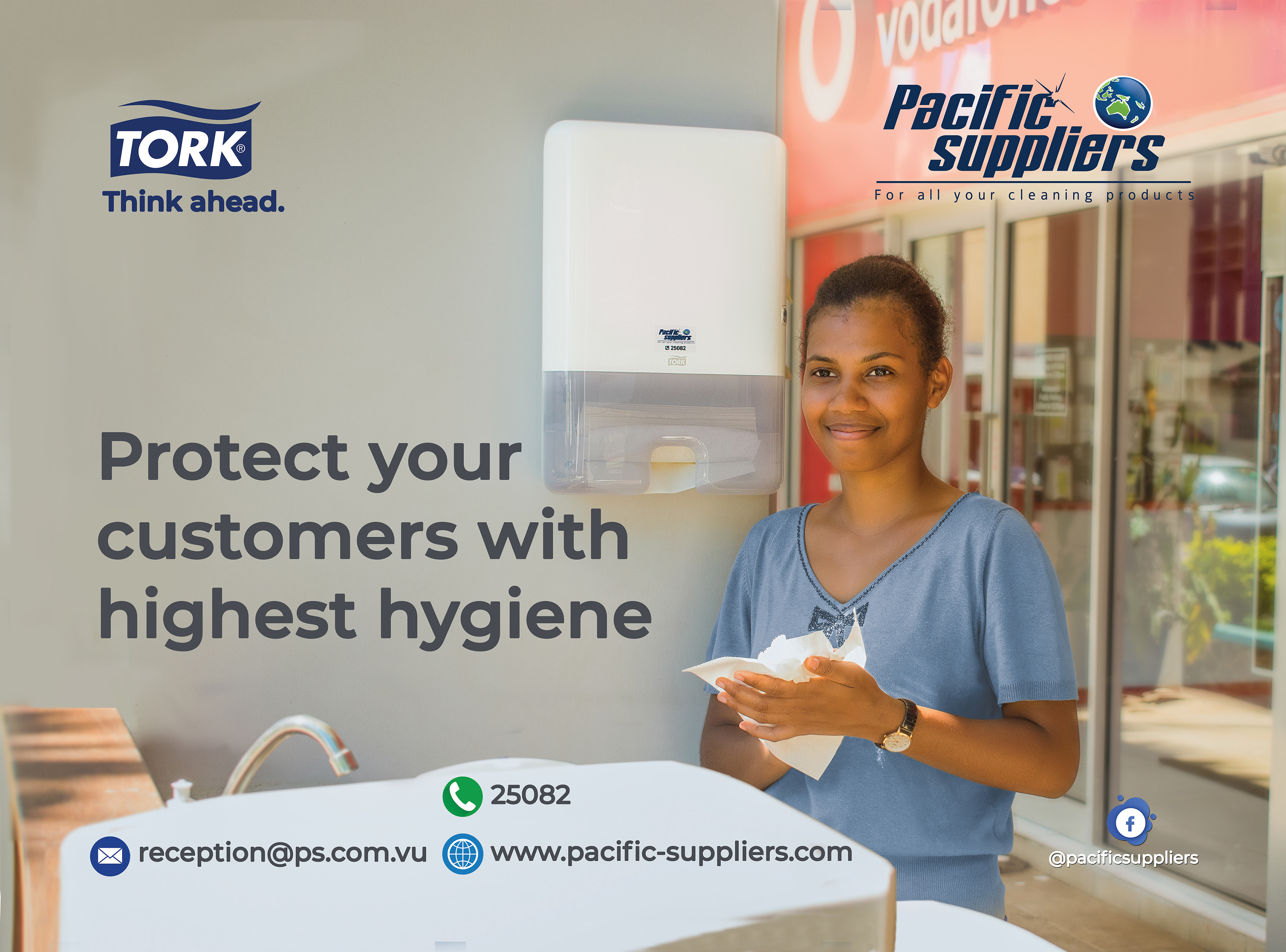 Billboard for Pacific Suppliers