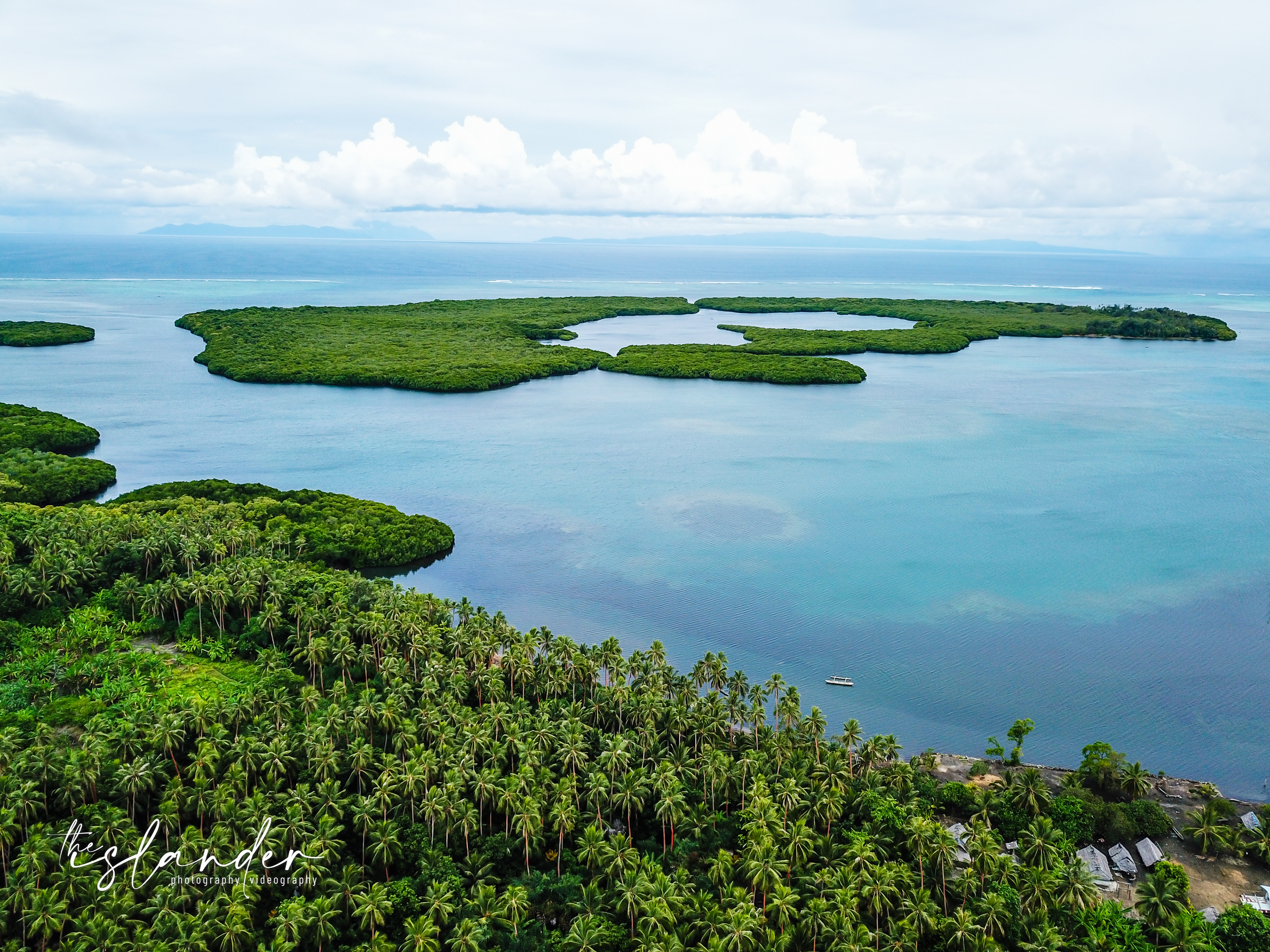 The islands in Maskelynes are made of mangrove