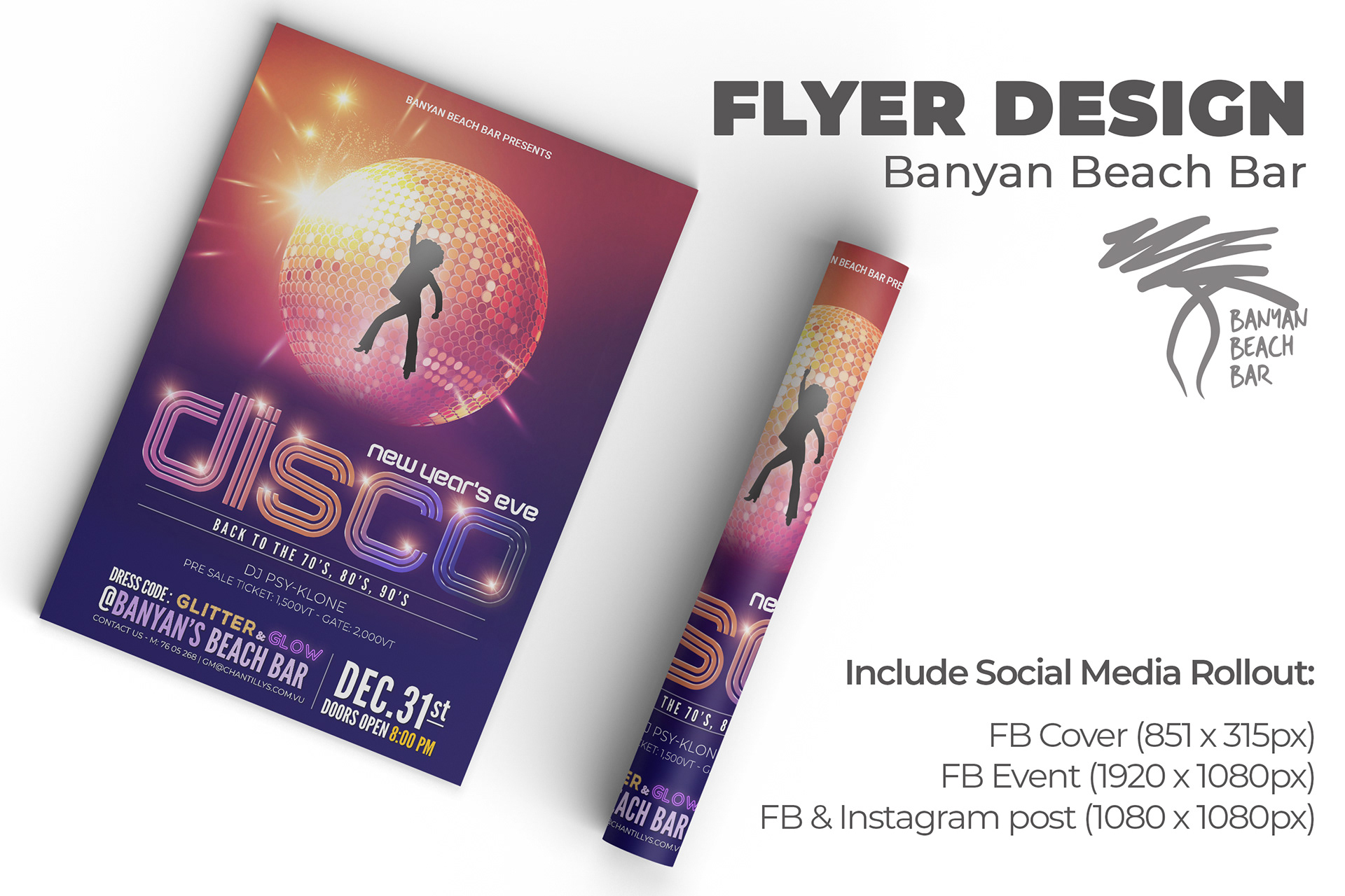 Event flyer - Banyan Beach Bar