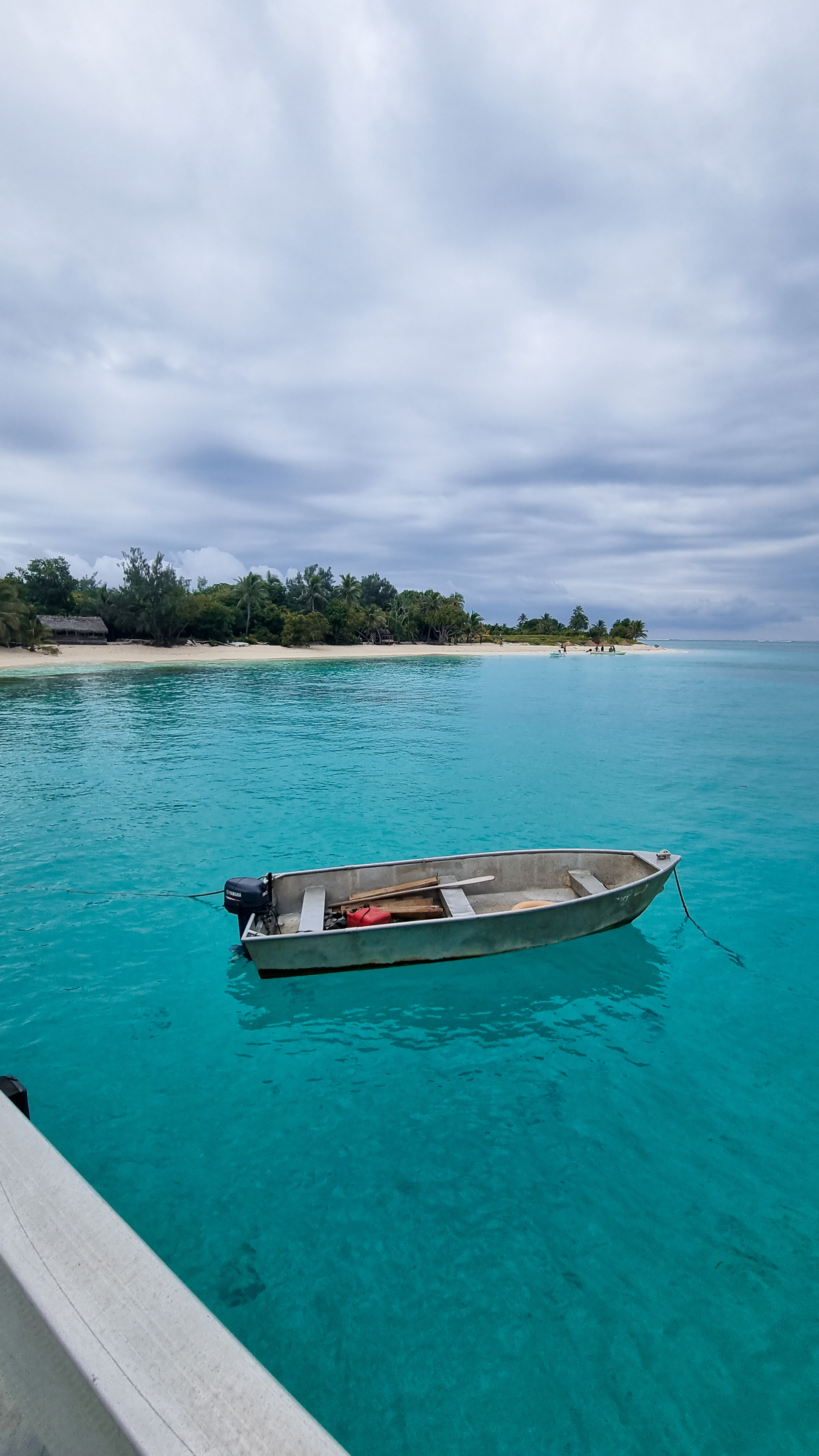 Mystery Island white sandy beach