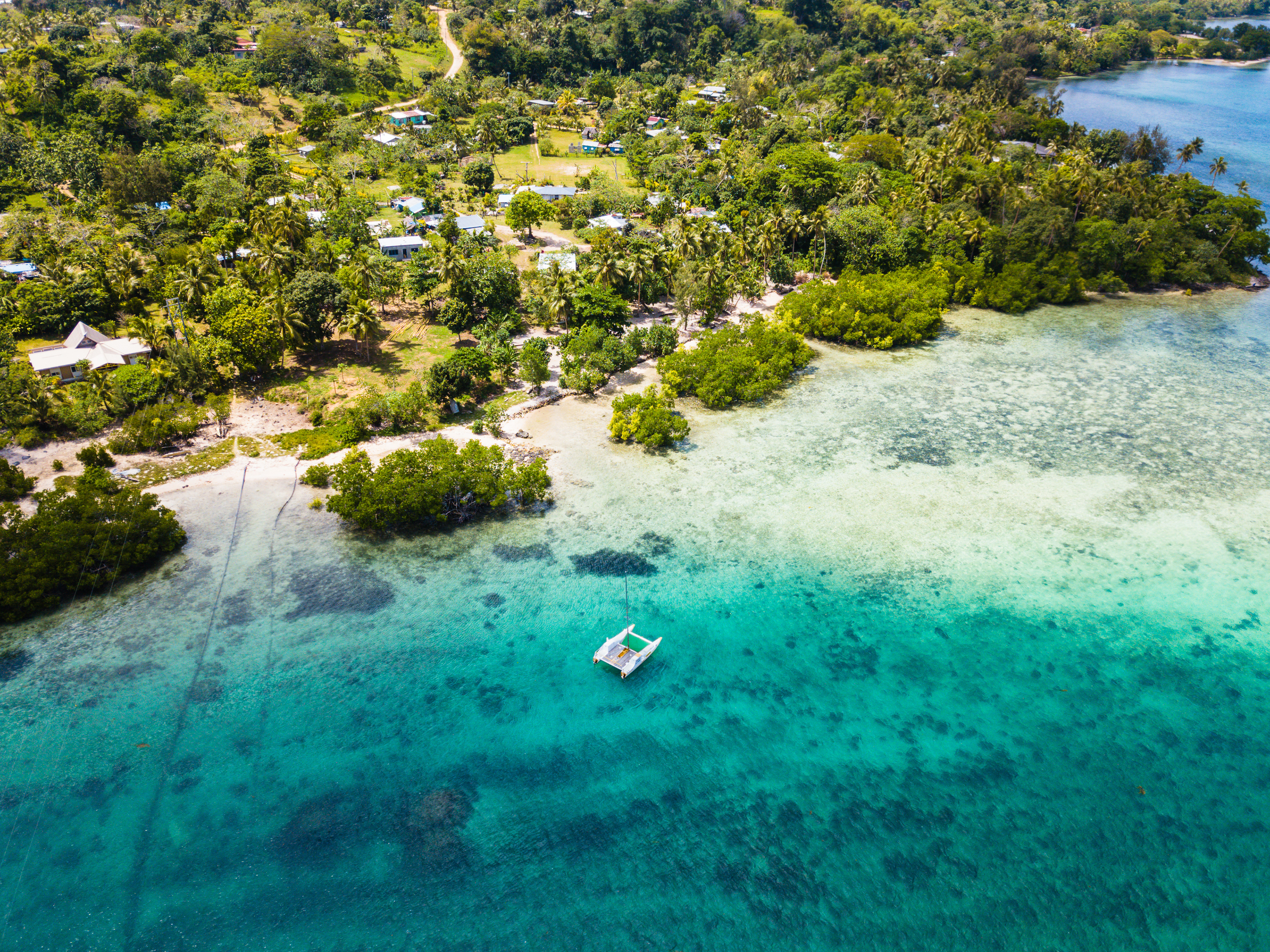 Entrance of Erakor First Lagoon (Efate)