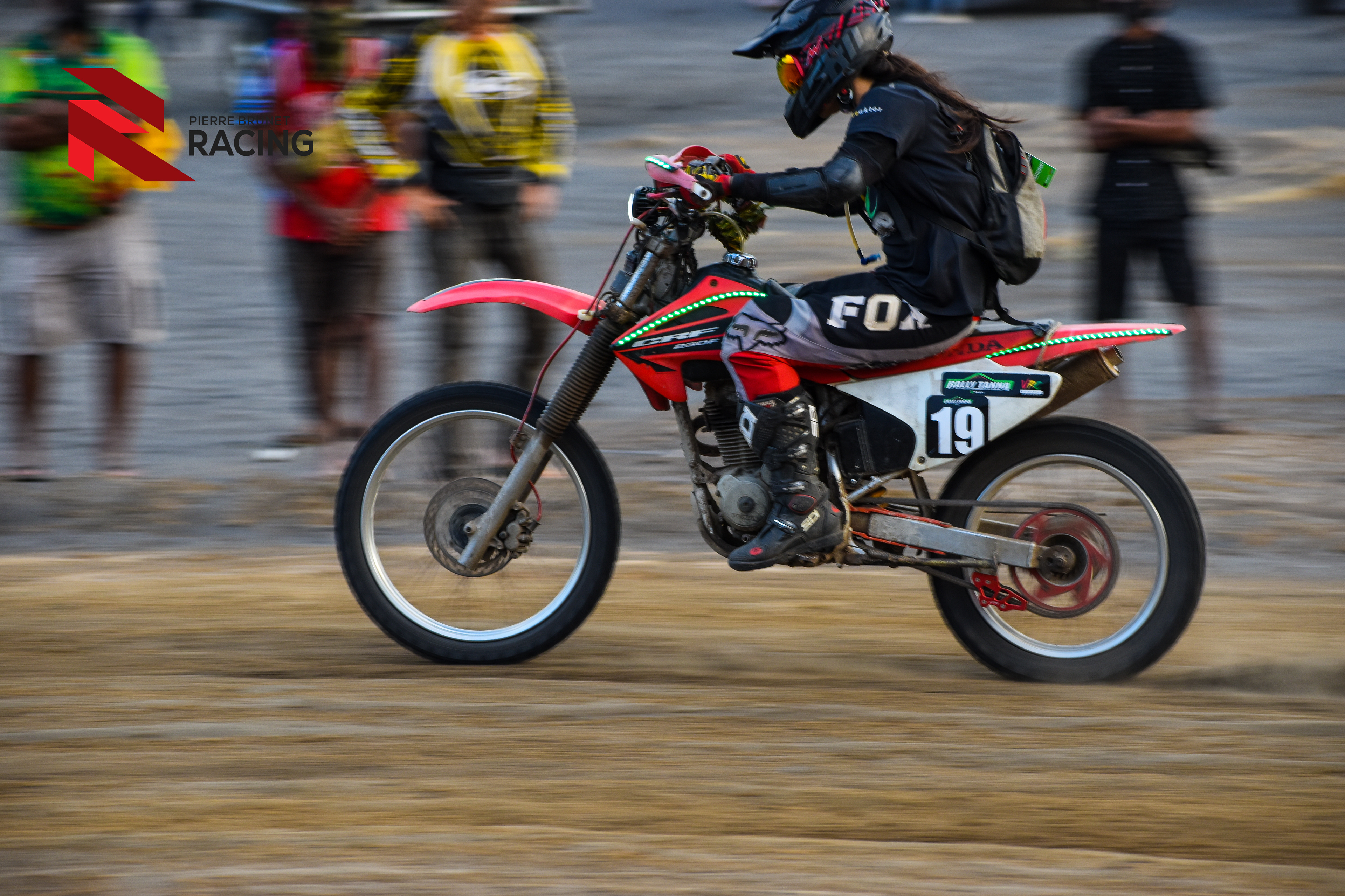 The Tanna Rally itself at the base of the active volcano