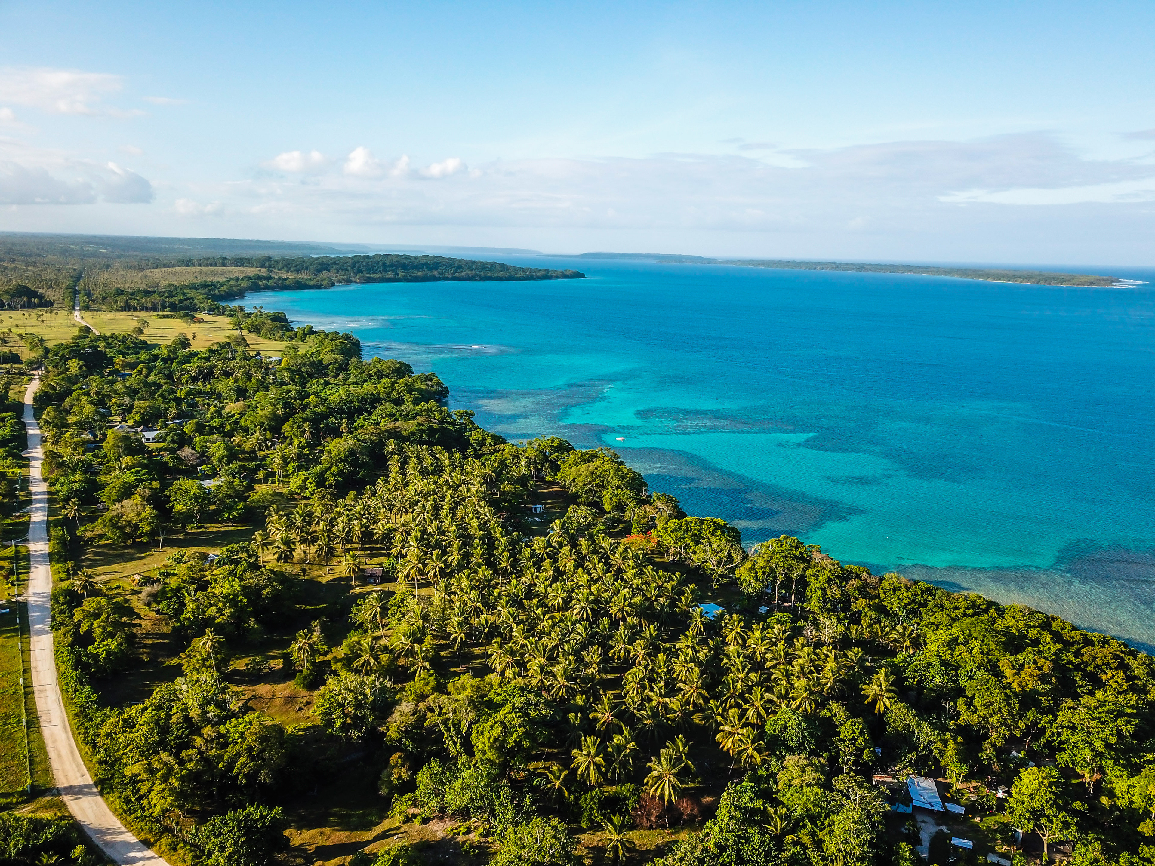 Palikulo Bay, with Aese Island in the background