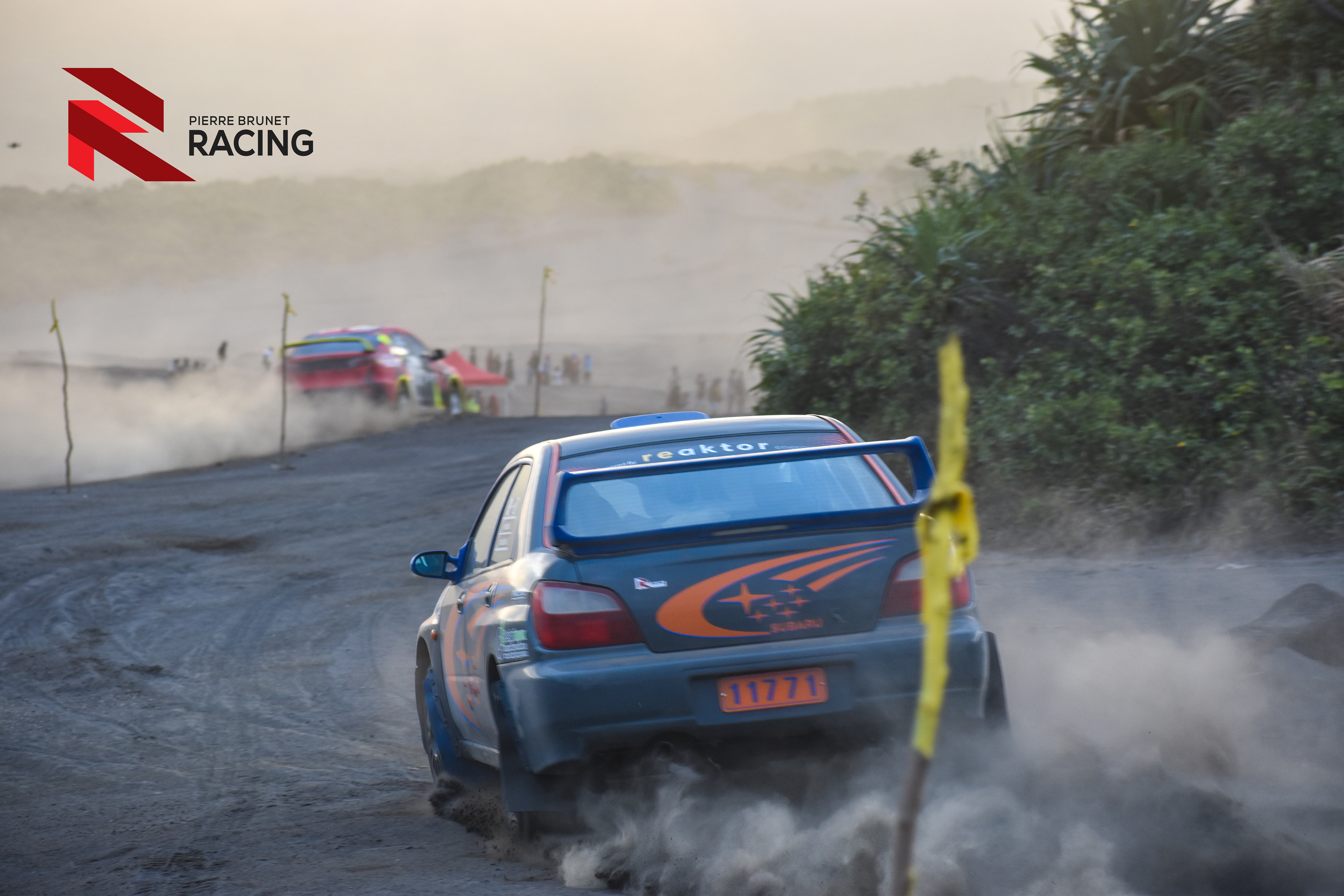 The Tanna Rally itself at the base of the active volcano