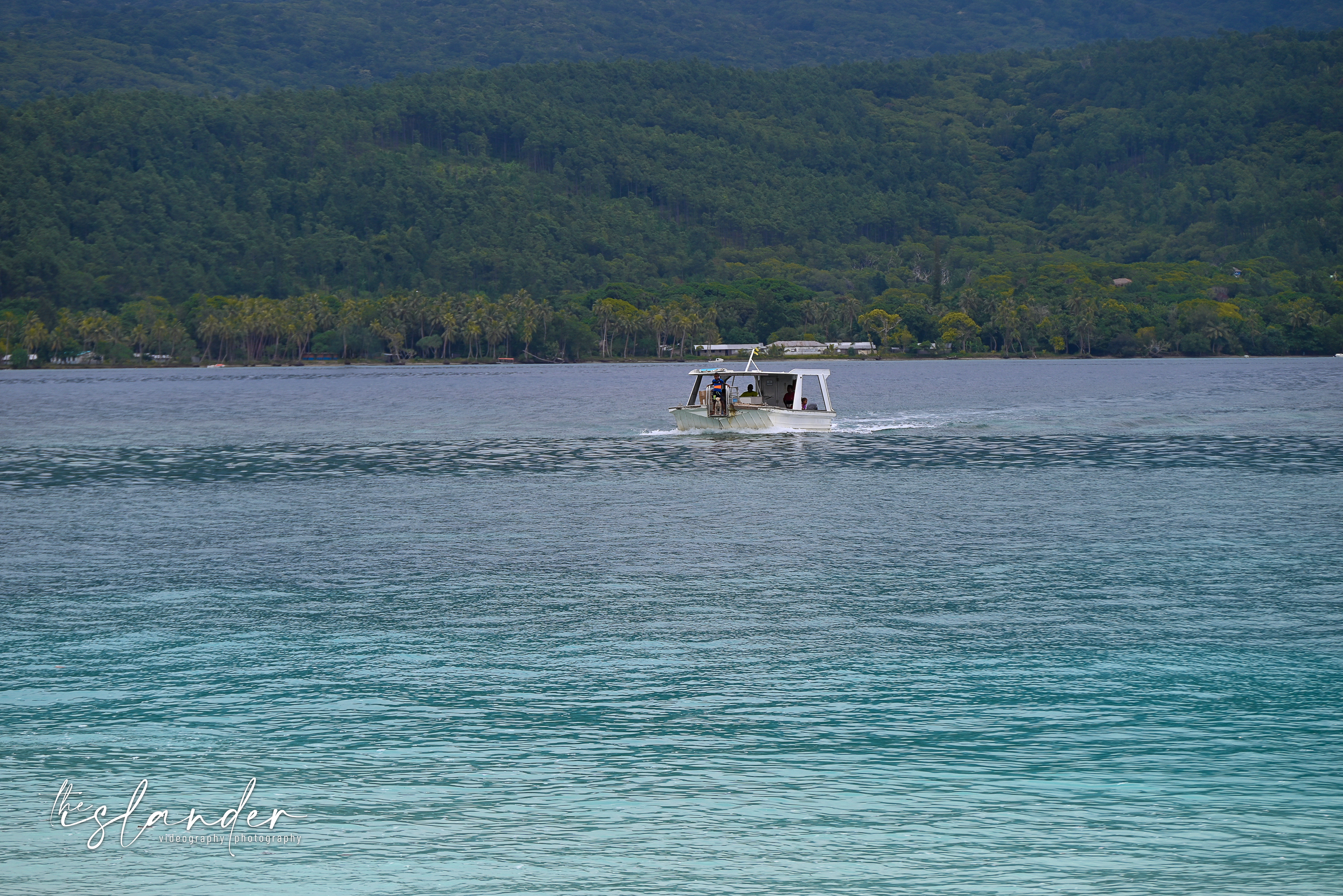 Mystery Island white sandy beach