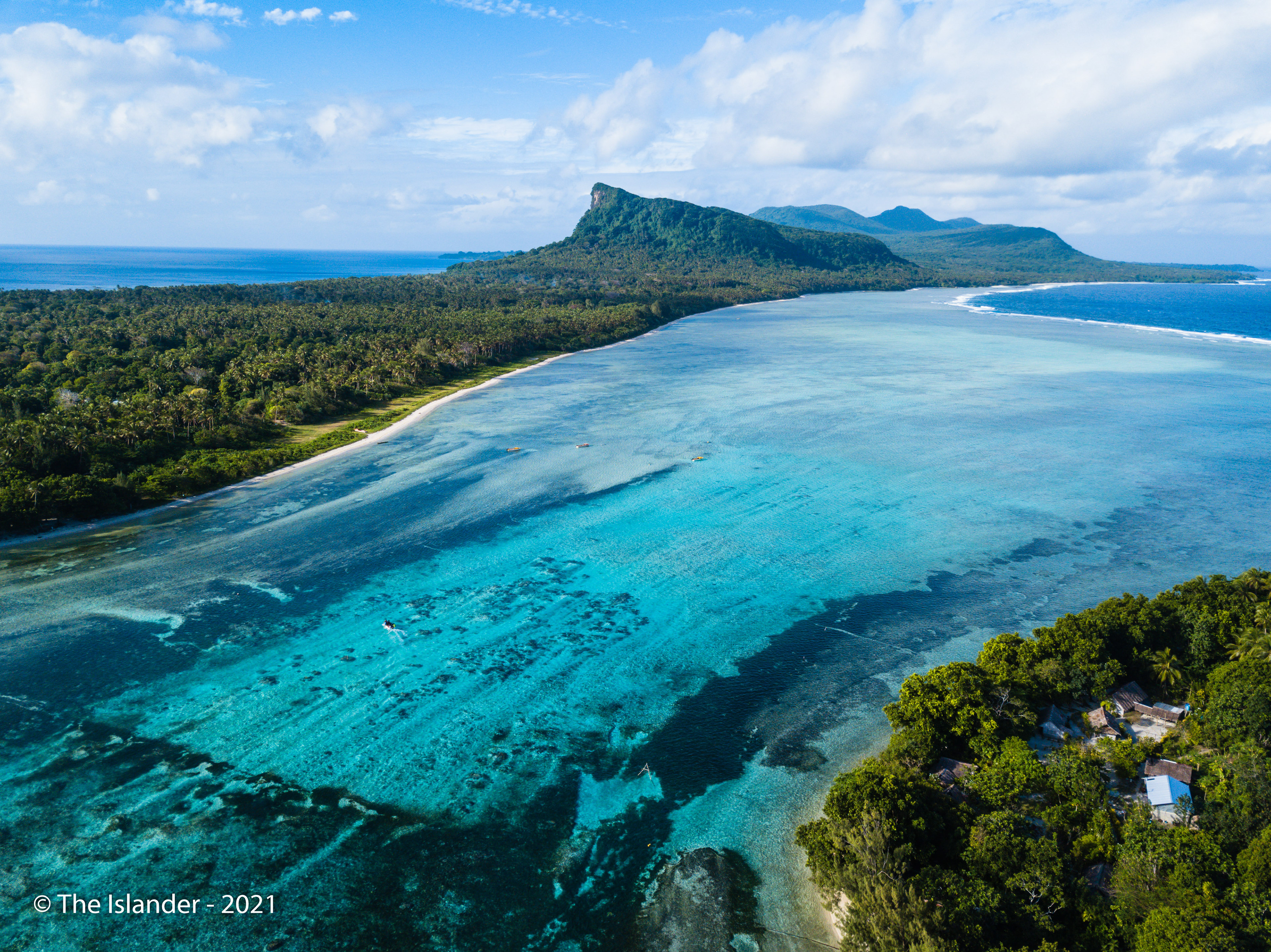Lagoon between Rah Island and Mota Lava