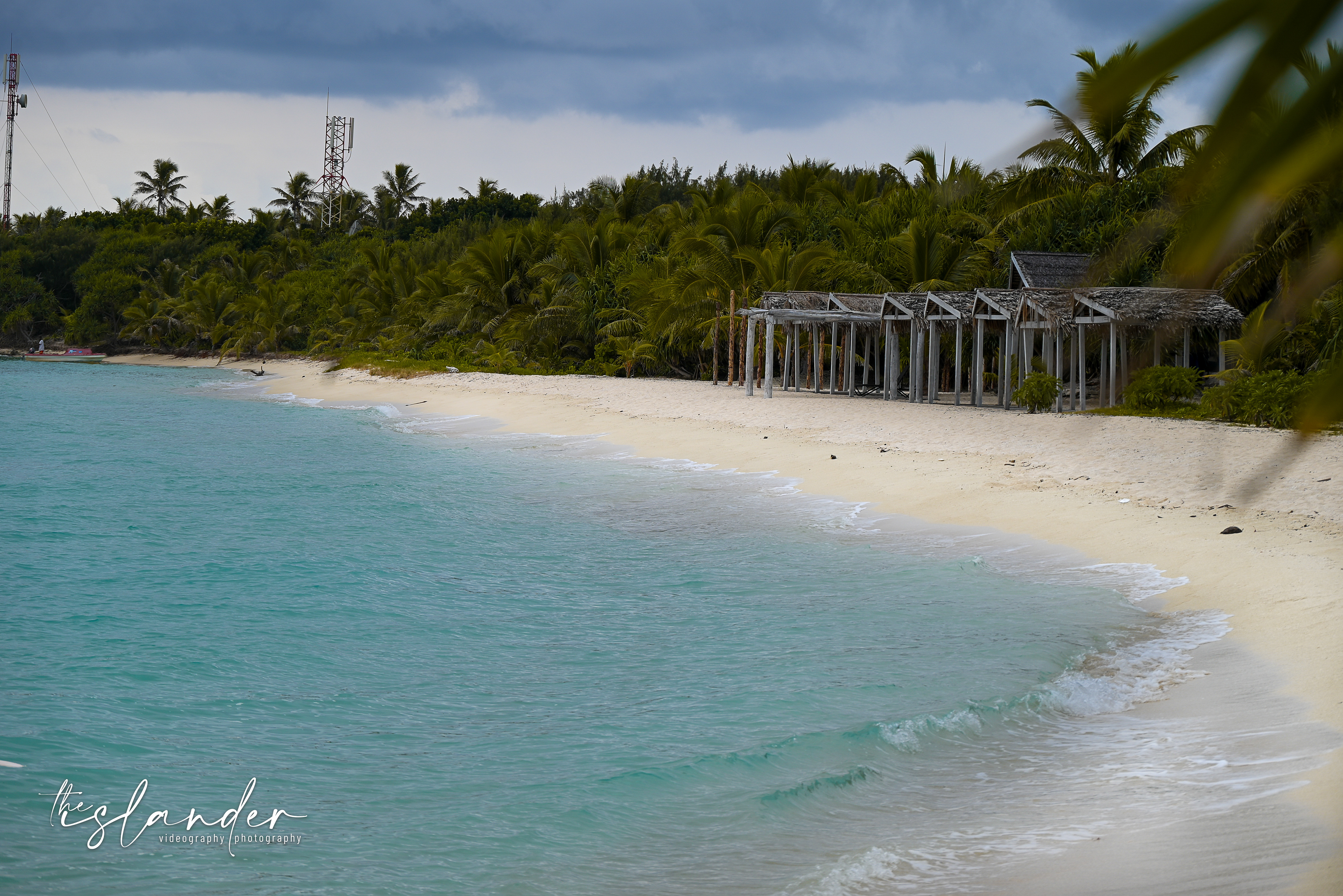 Mystery Island white sandy beach