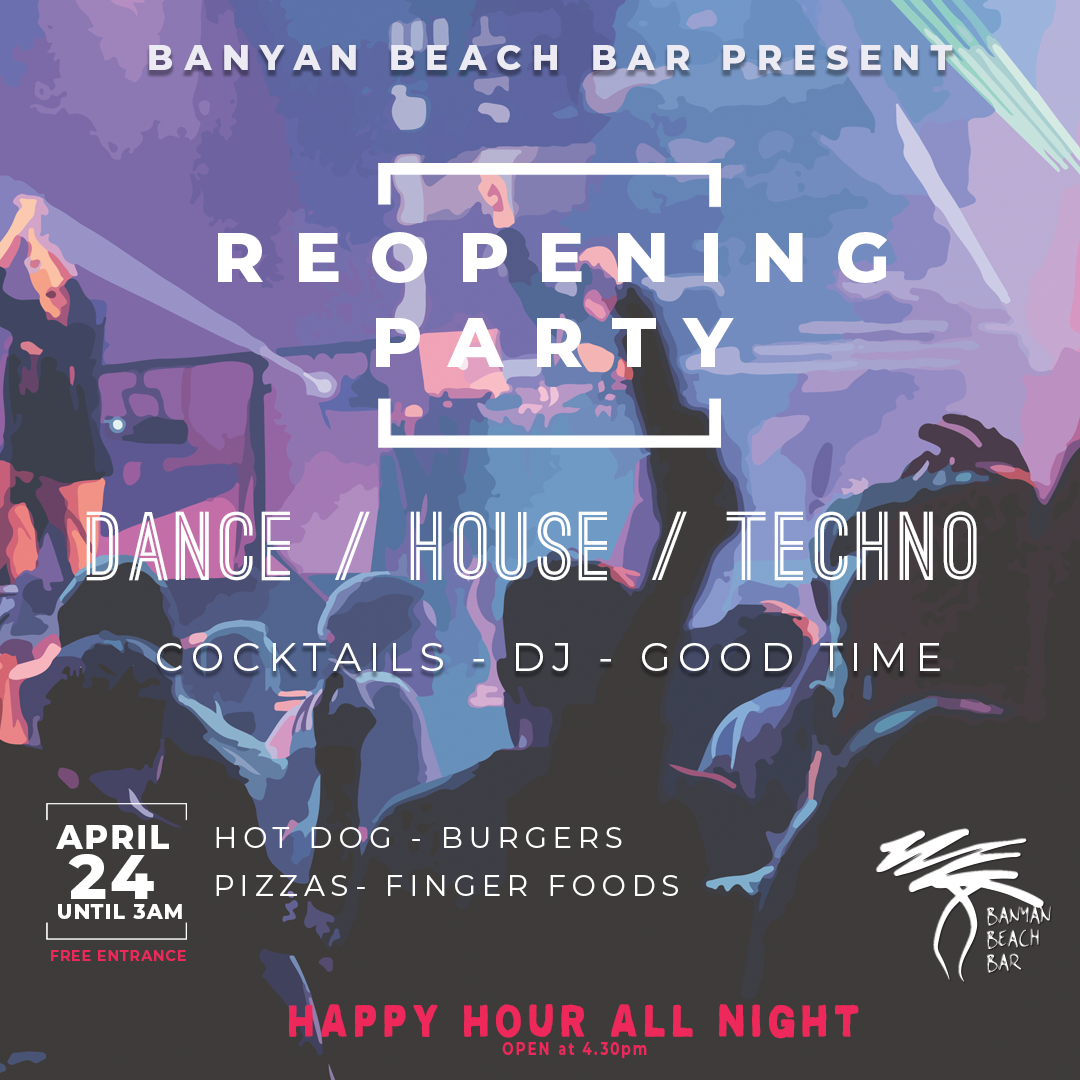 Media roll out for Banyan Beach Bar