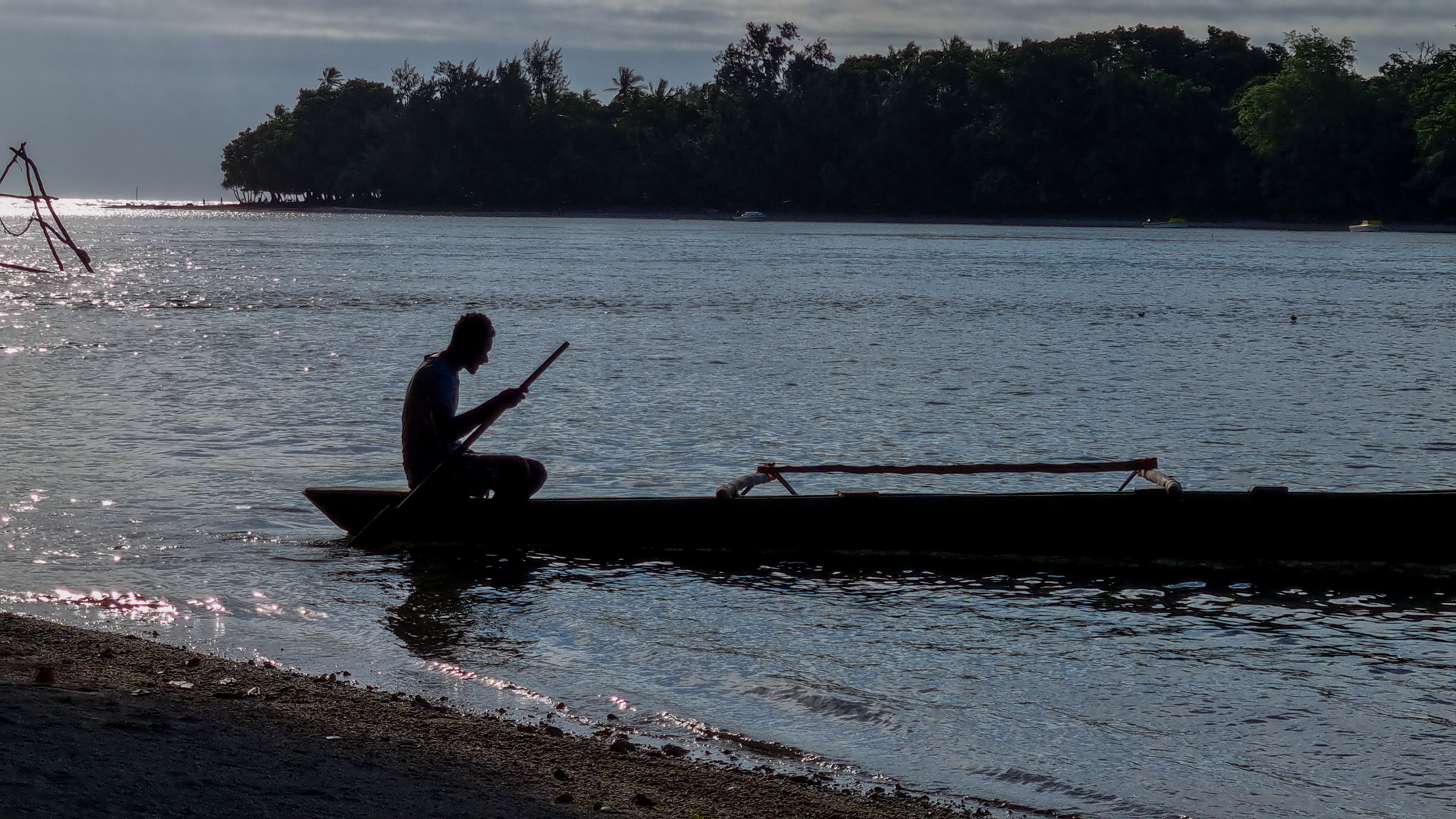 Taxi Canoe First trip in early hours