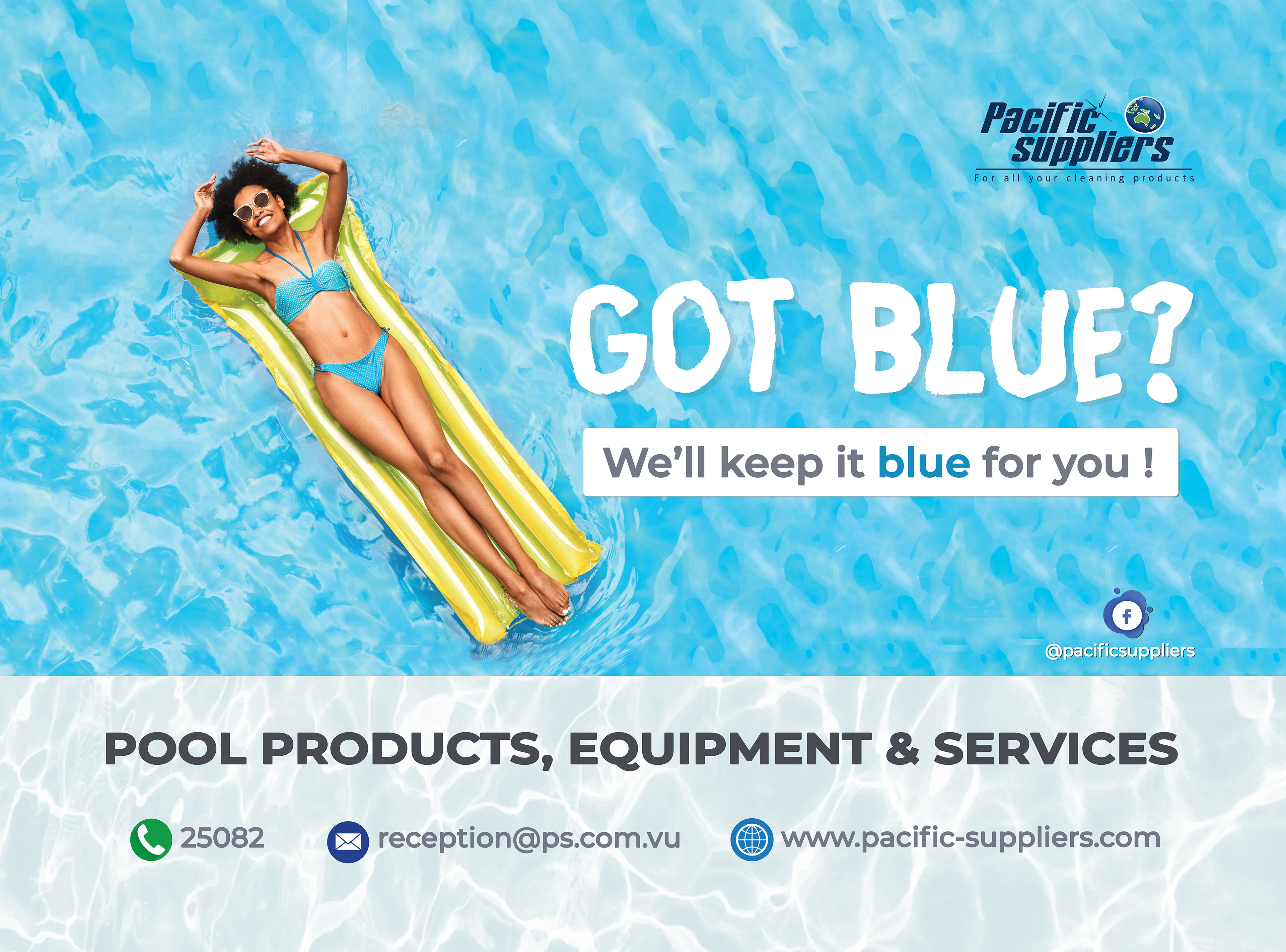 Billboard for Pacific Suppliers
