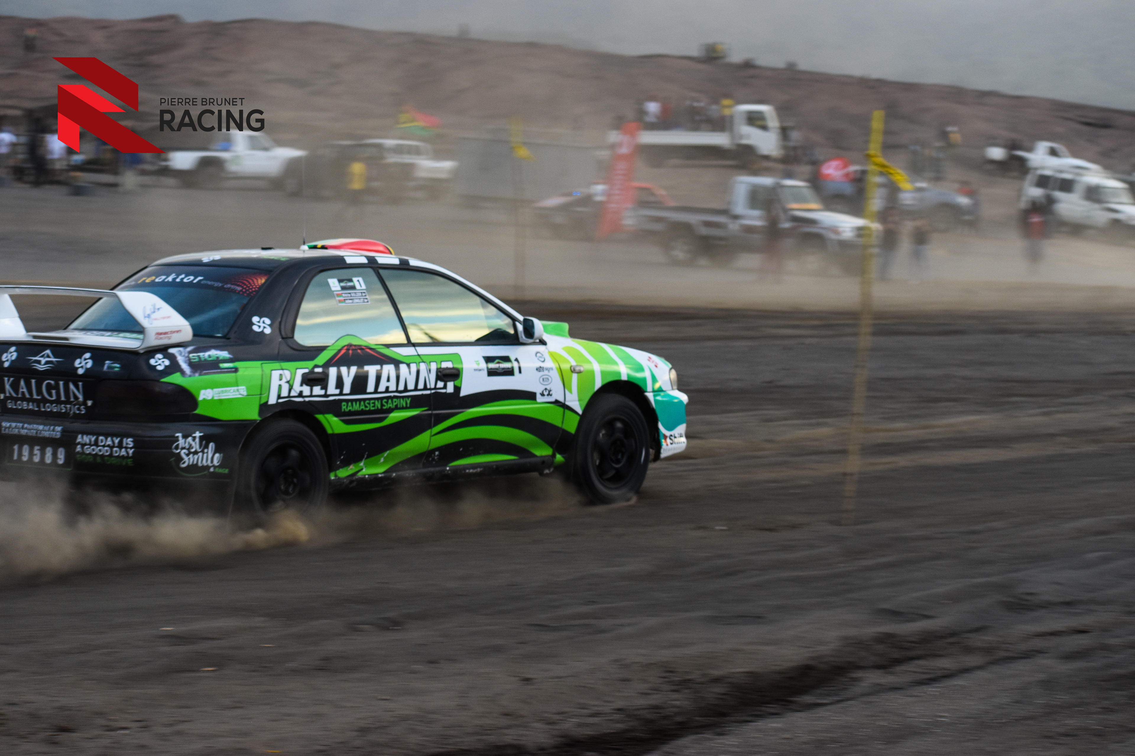 The Tanna Rally itself at the base of the active volcano