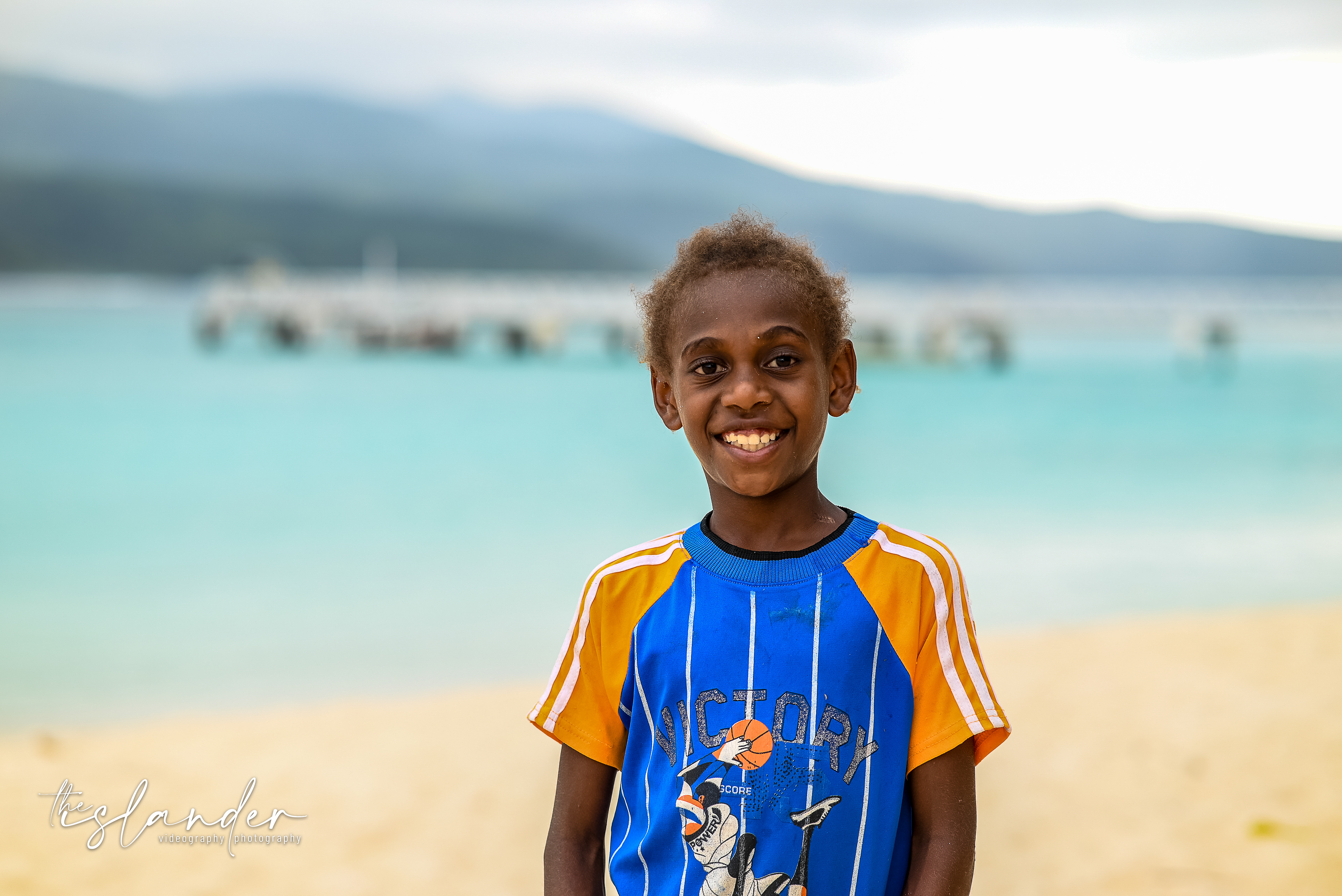 Mystery Island white sandy beach