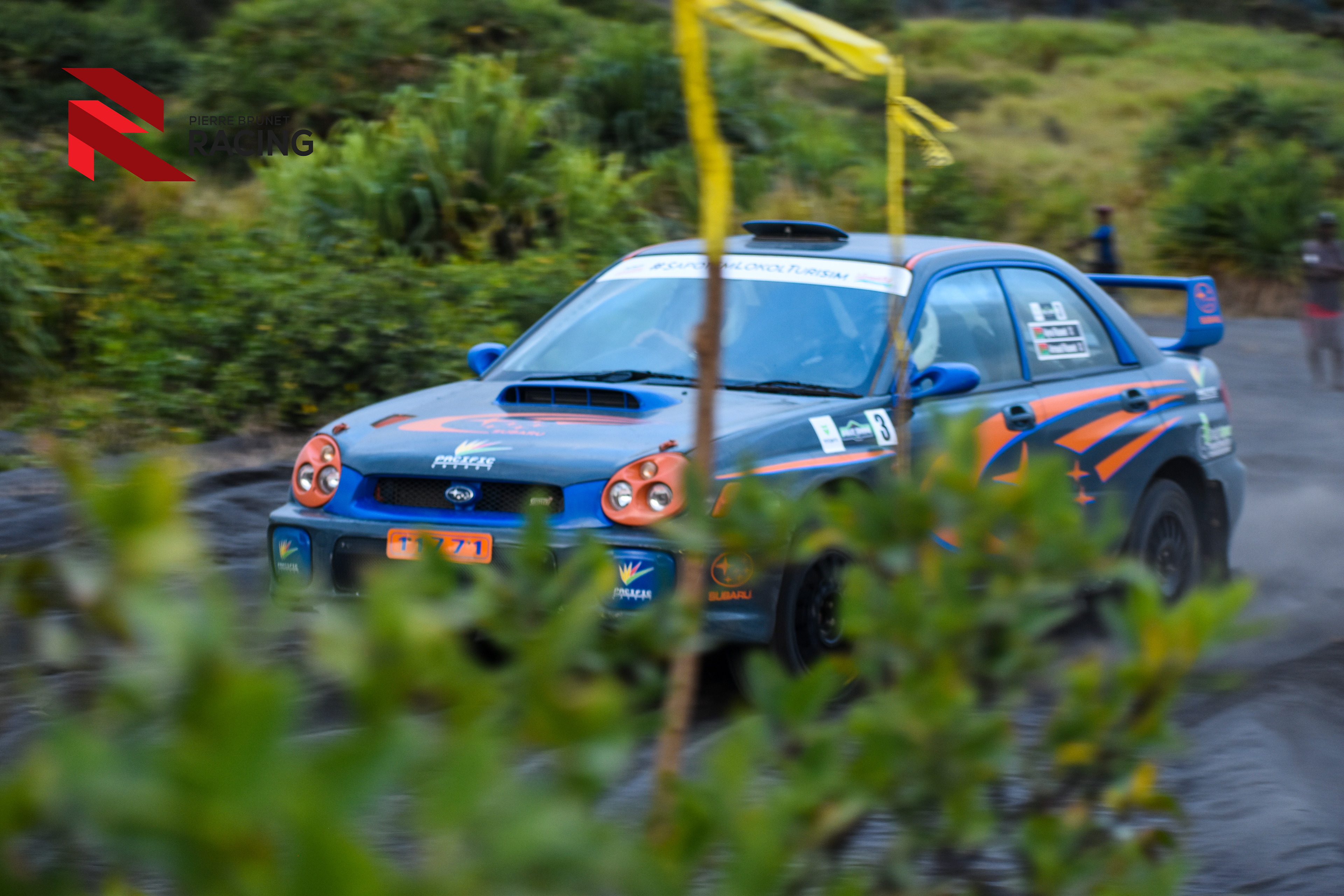 The Tanna Rally itself at the base of the active volcano