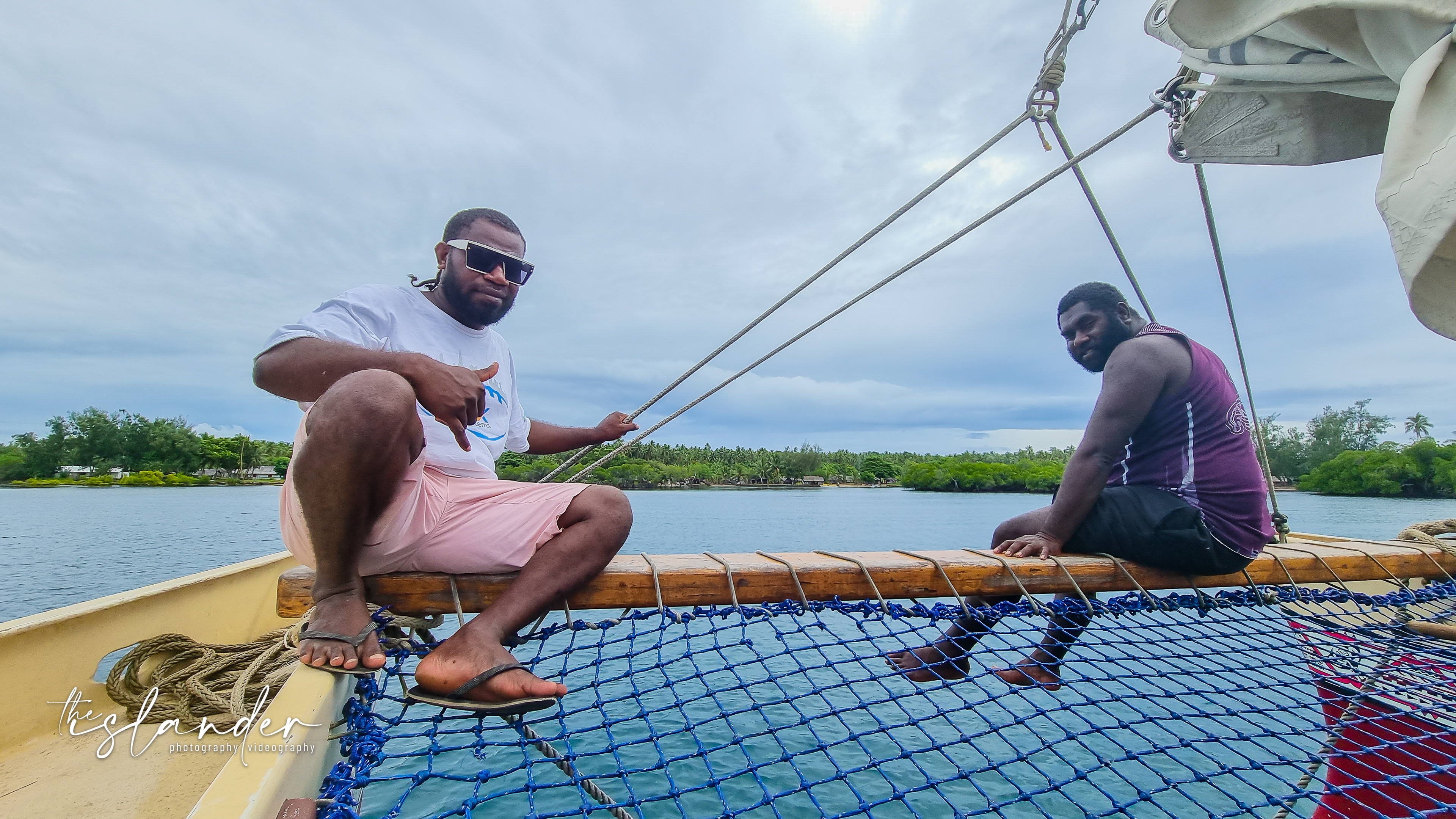 Engineer Jay and Captain Kevin from the Okeanos