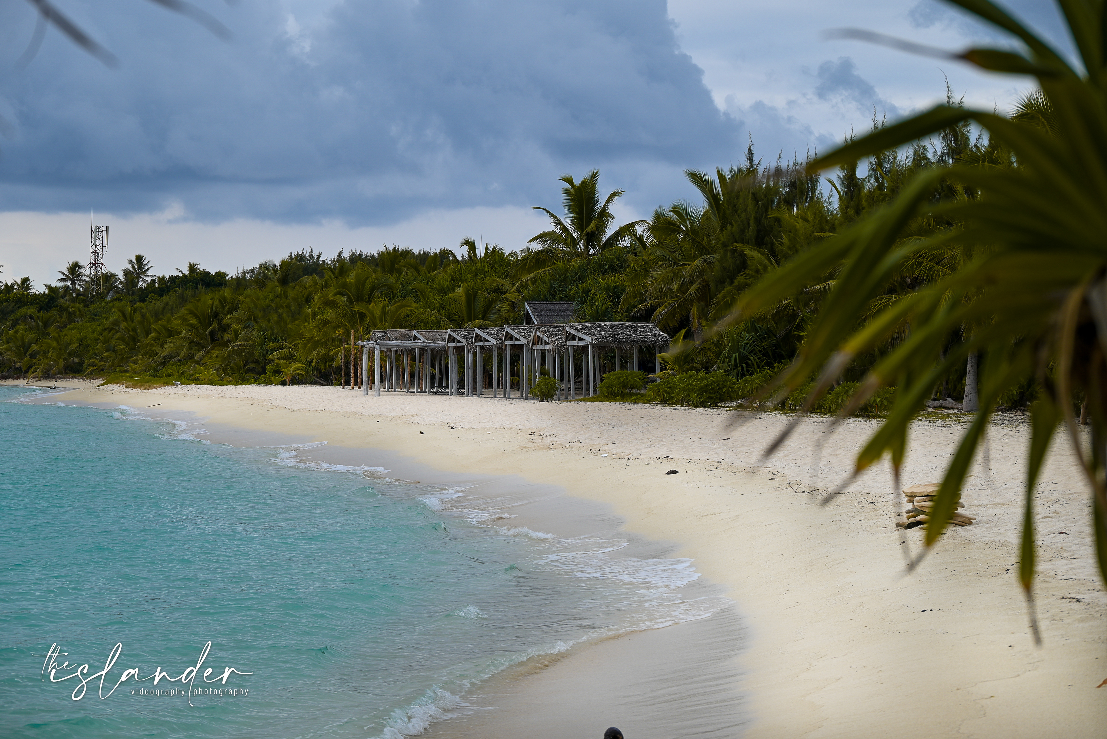 Mystery Island white sandy beach