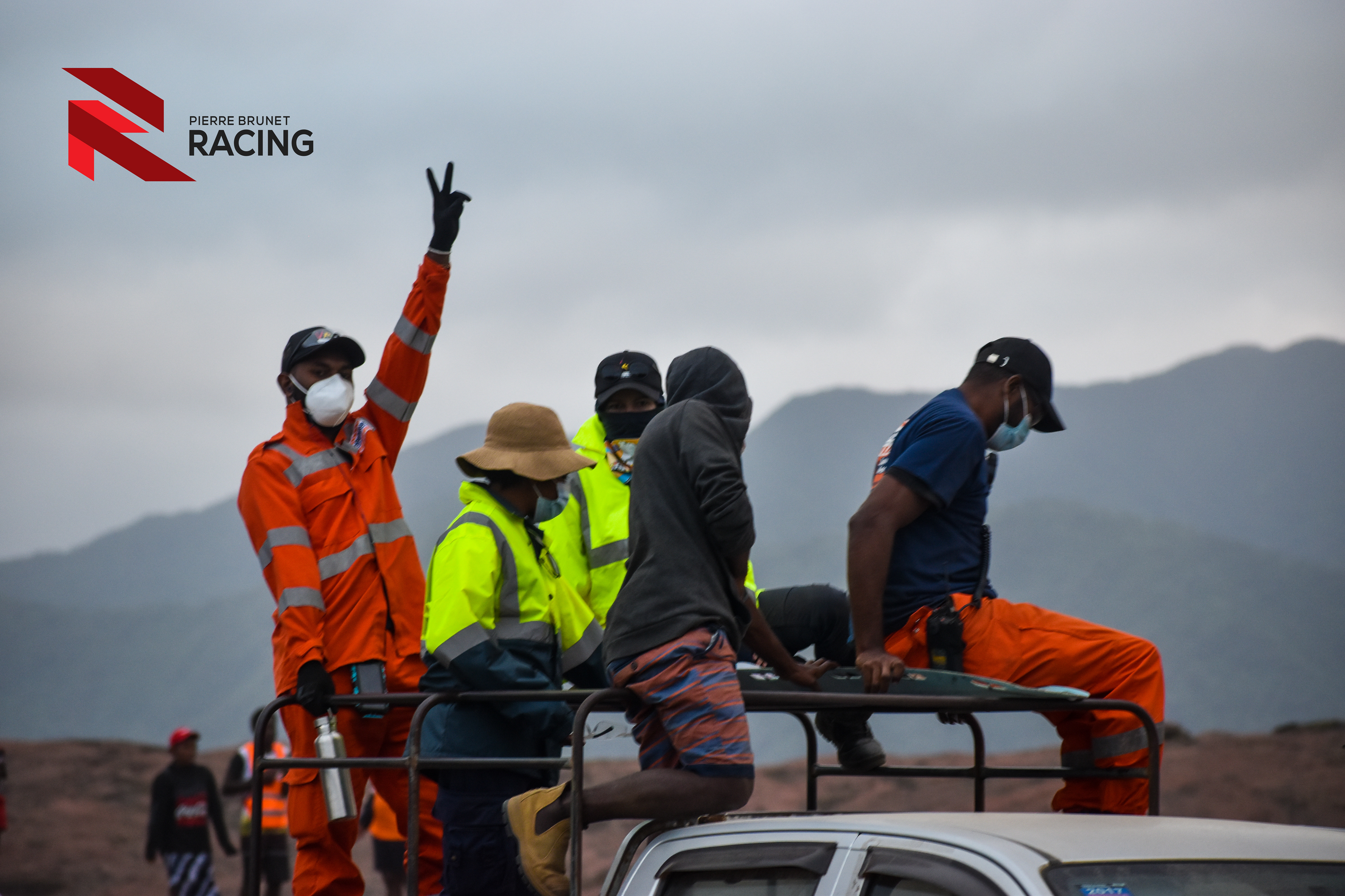 The Tanna Rally itself at the base of the active volcano