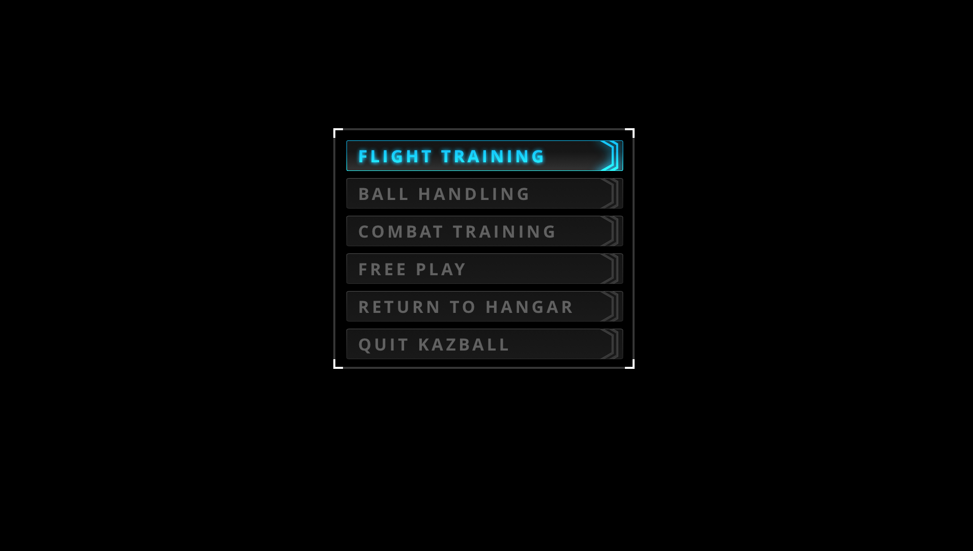 KazBall - In-game Esc Menu