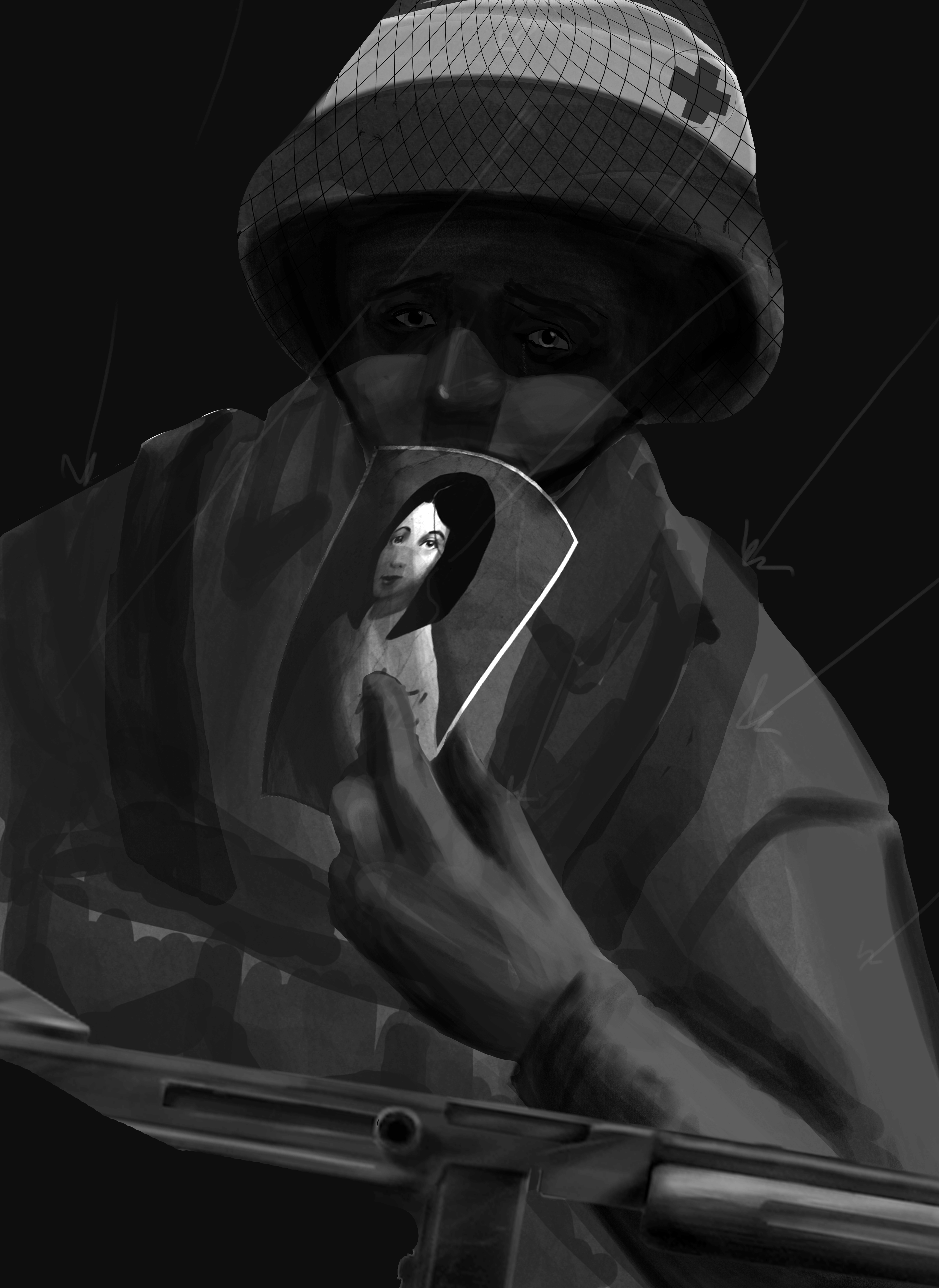 Missing, you - WWII Soldier - WIP2