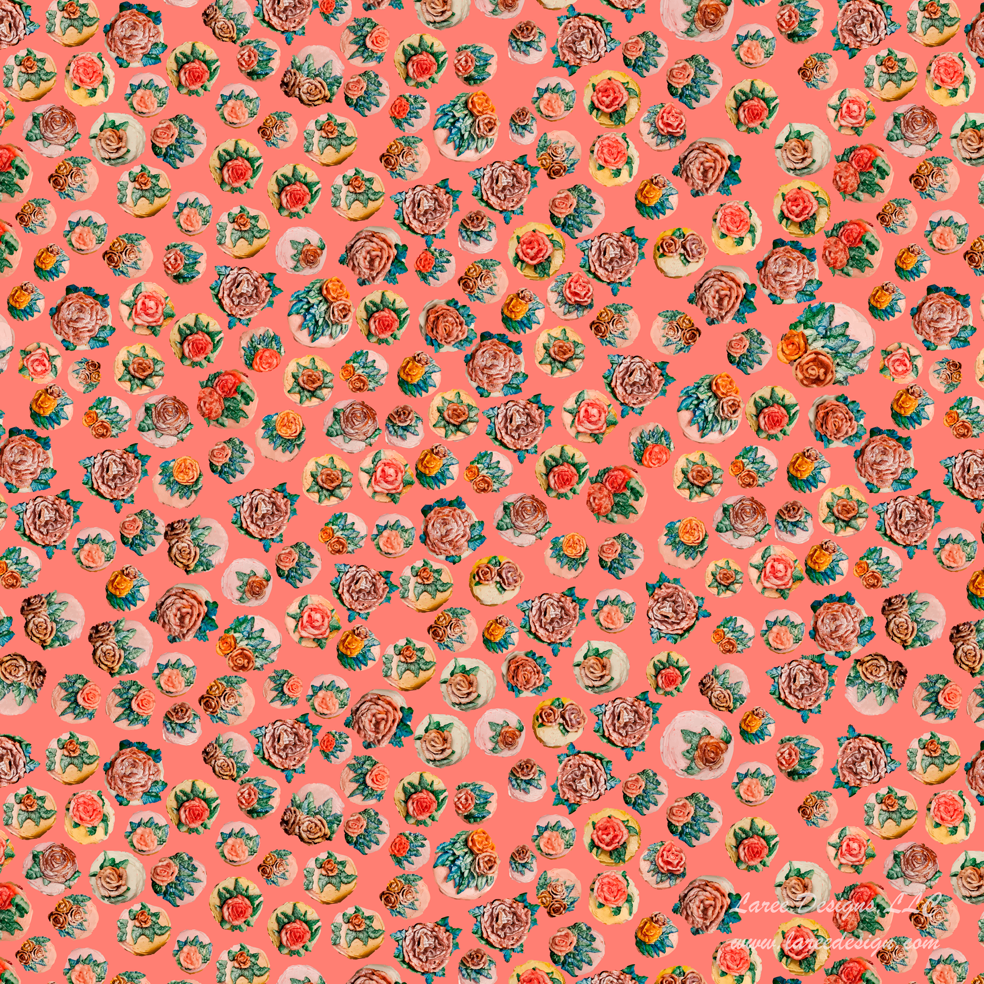 Warm Peach - Ditzy