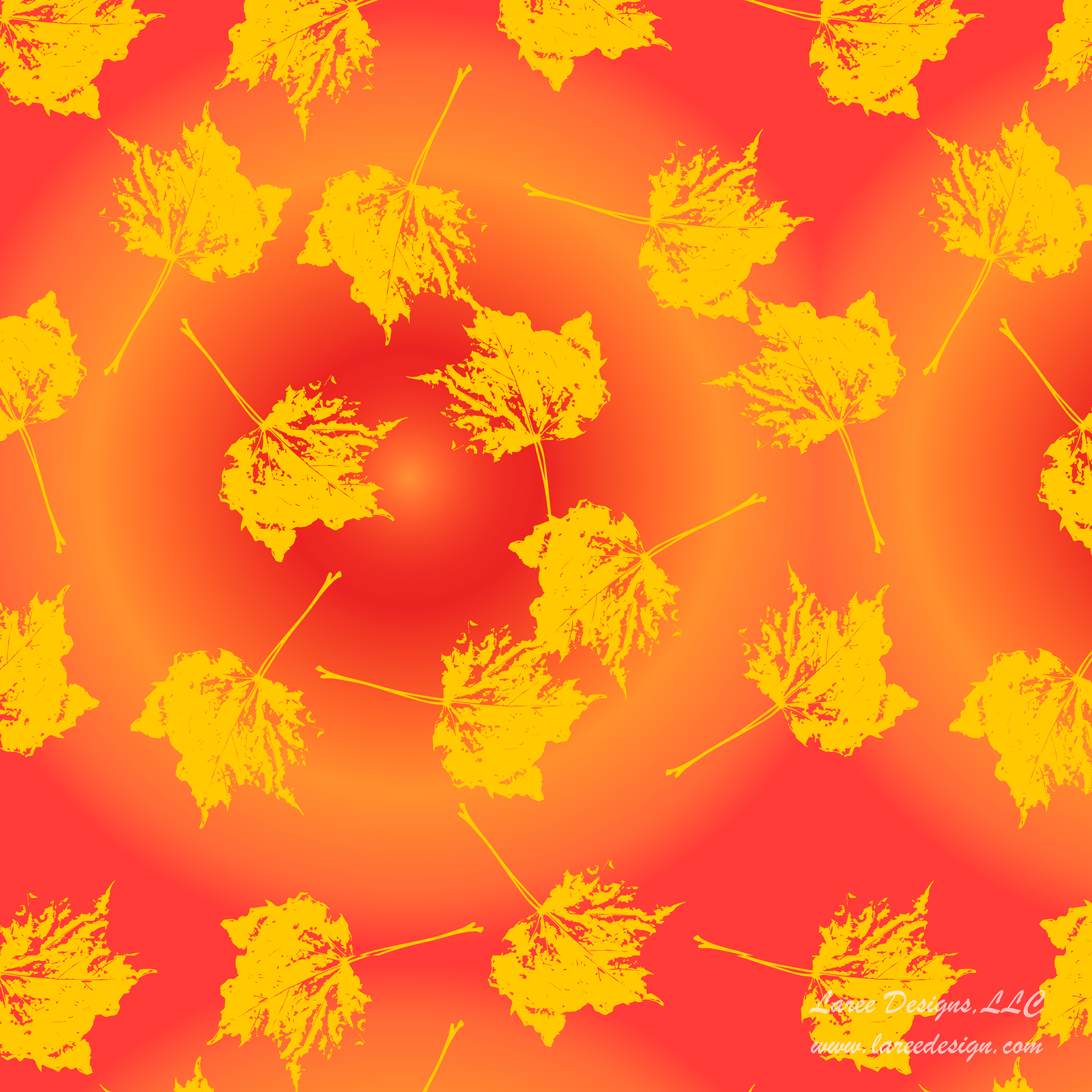 Bright Negative Gold Leaf