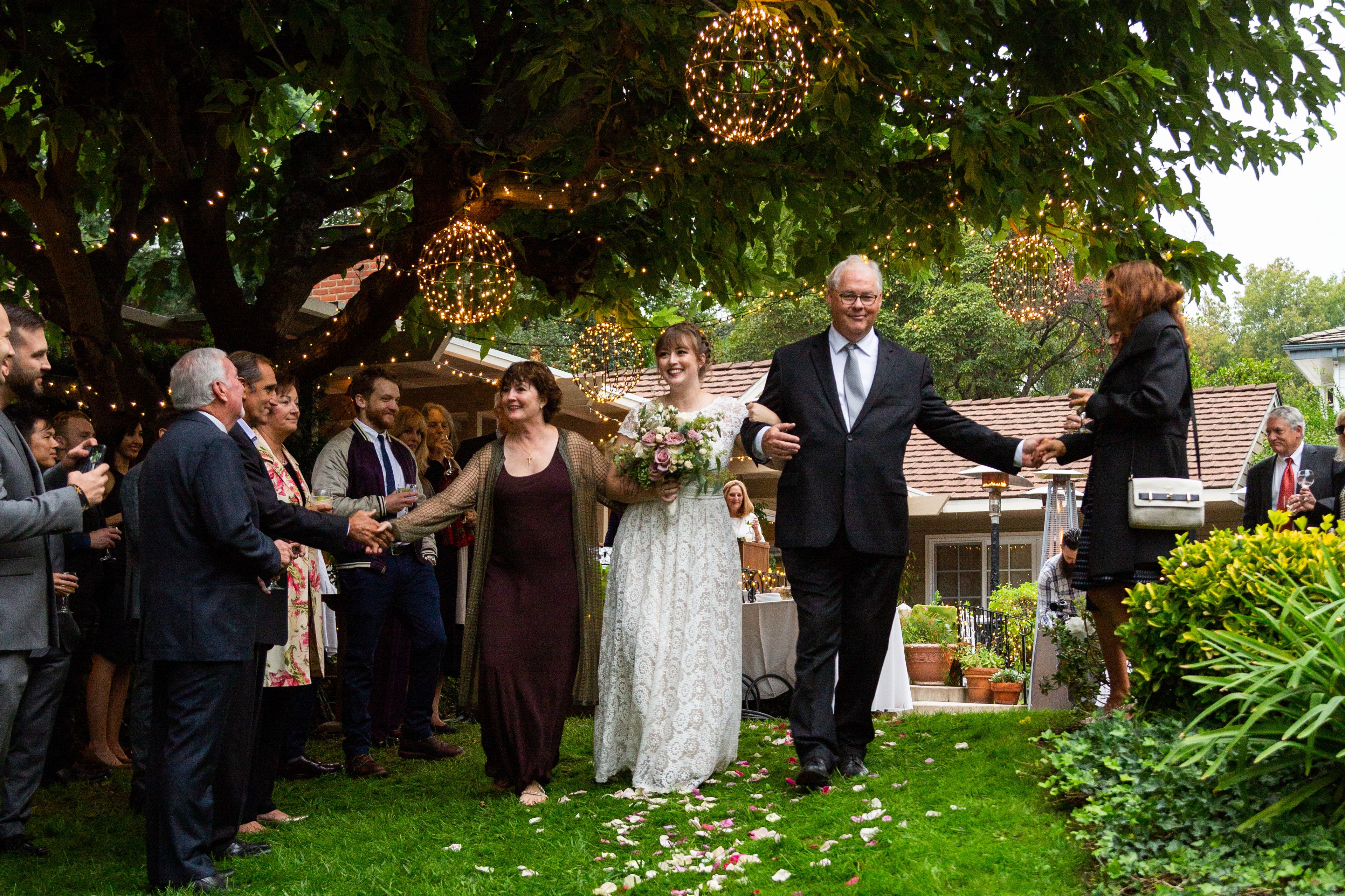 Wedding – Bride with family