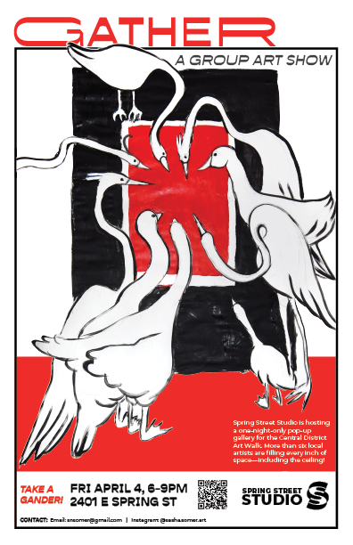 Art Show Leaflet, 11 x 17