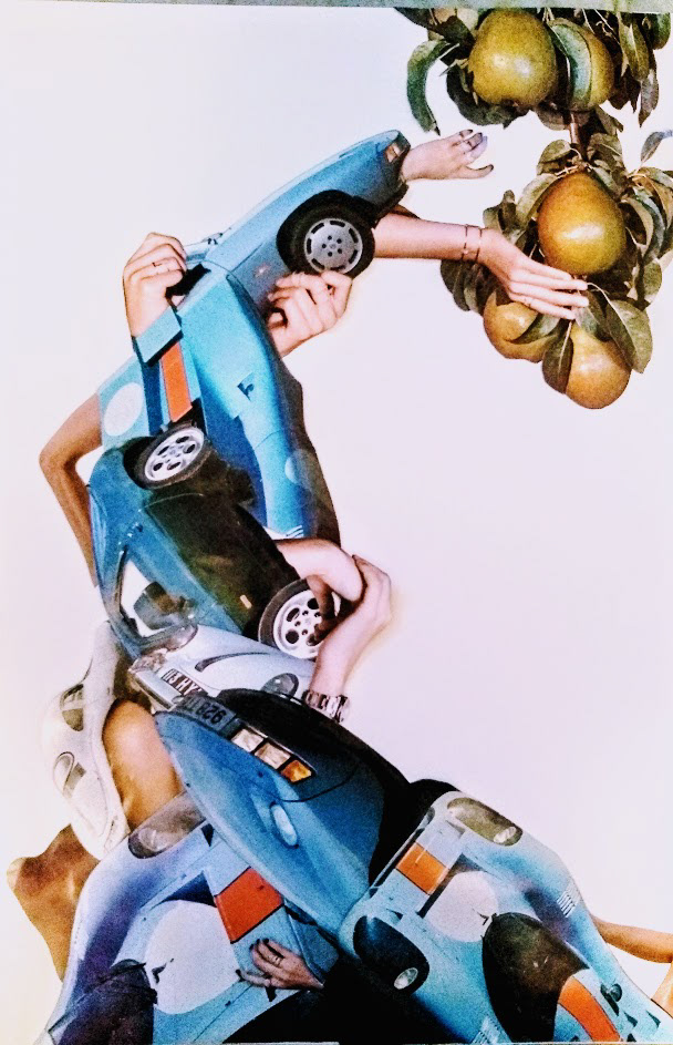 Barely Held Together, Collage, 20" x 30"