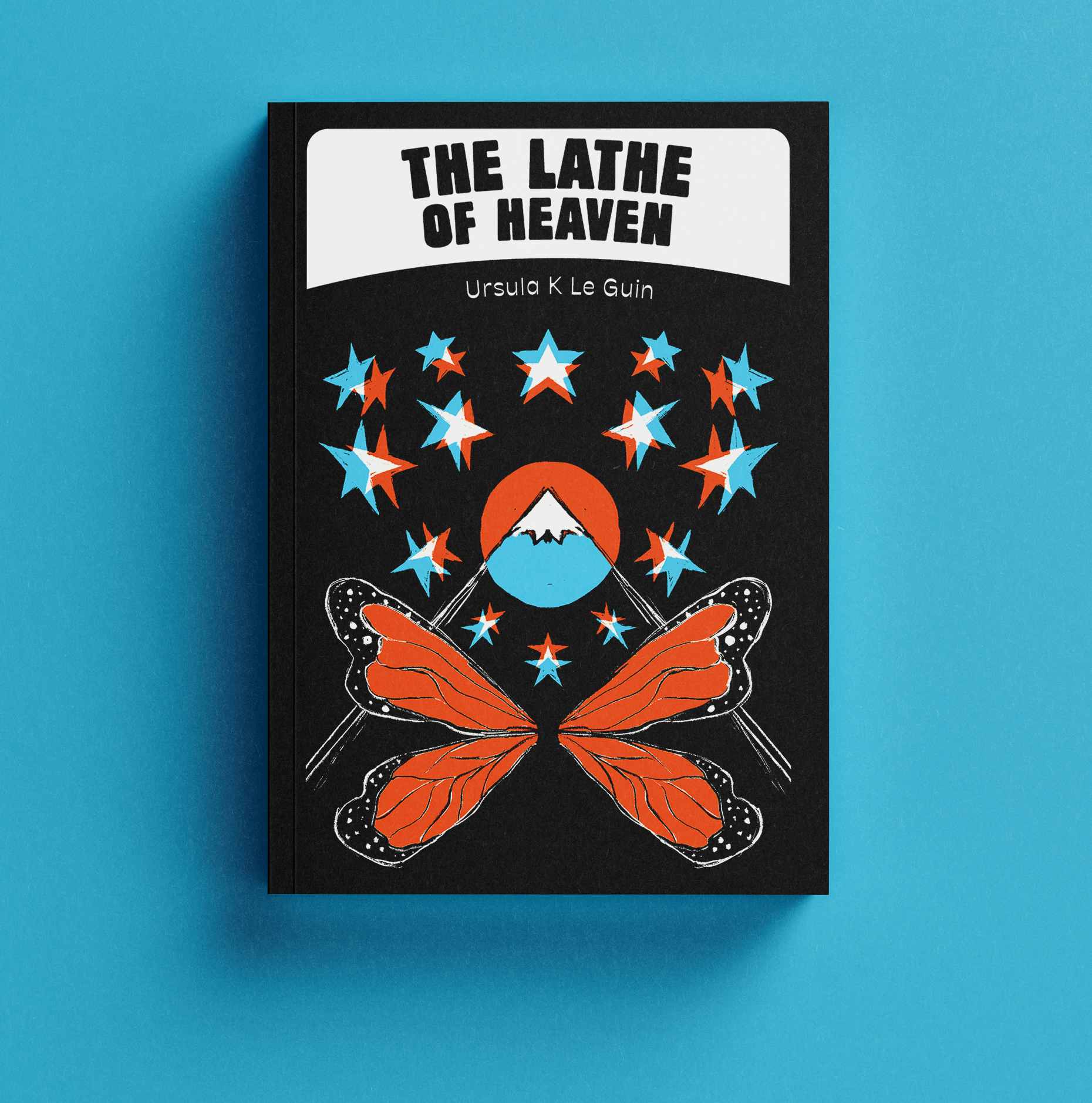 The Lathe of Heaven with a redesigned cover