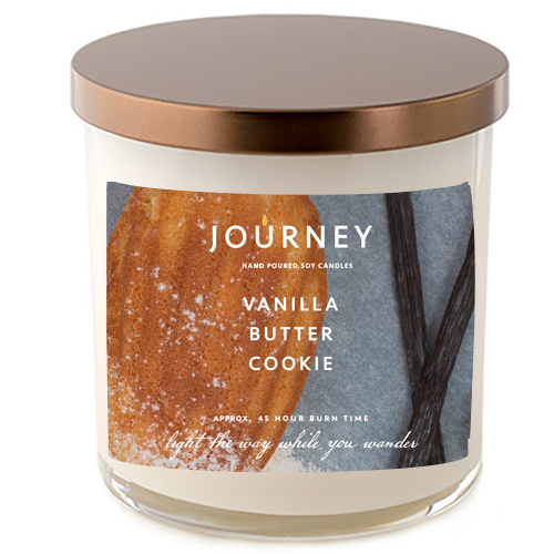 Candle Label and Jar Mockup