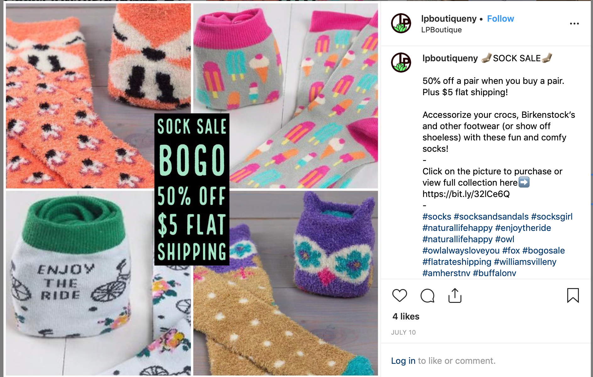 @lpboutiqueNY Insta Ad
