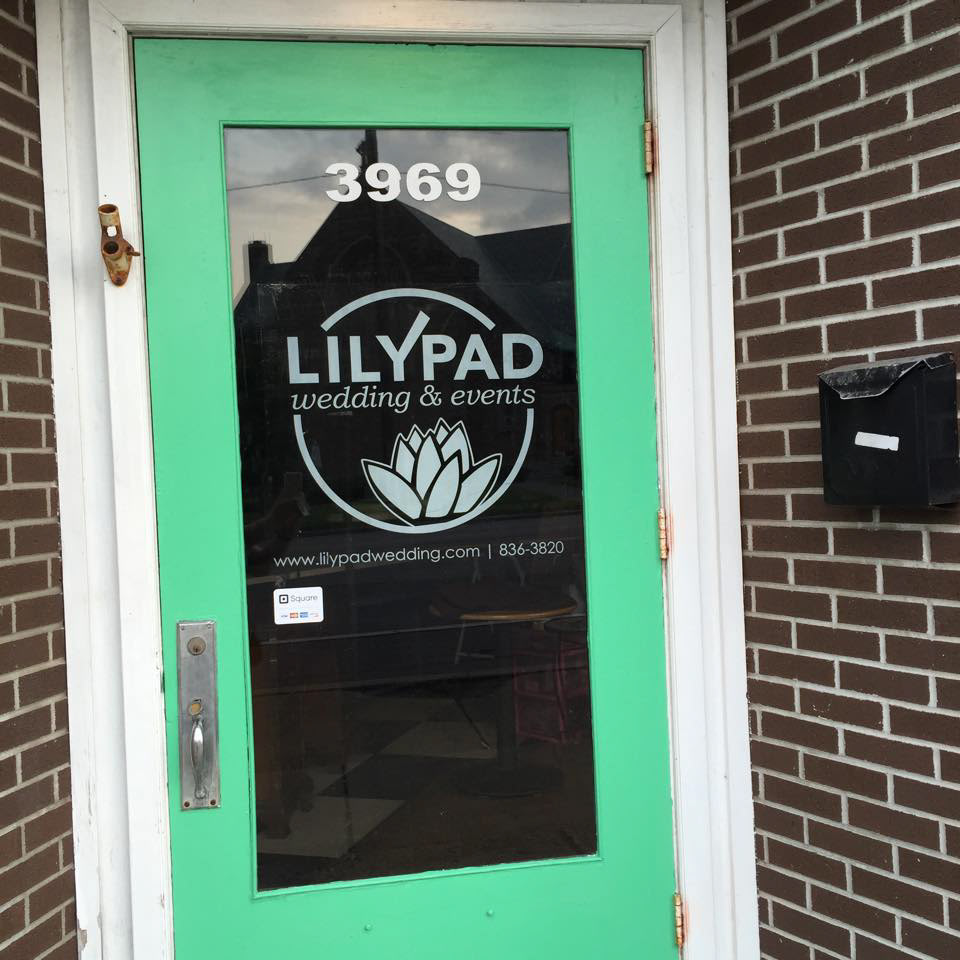 Lilypad Door Vinyl
