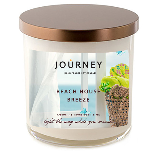 Candle Label and Jar Mockup