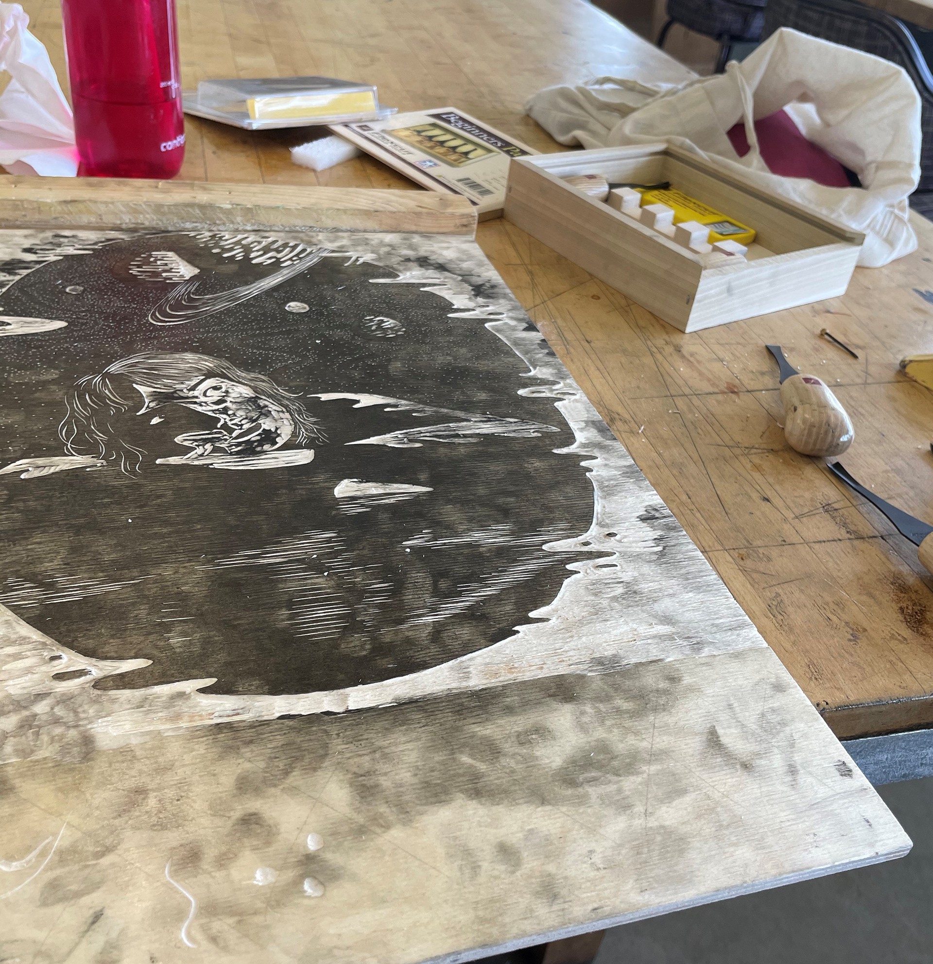 Carving process