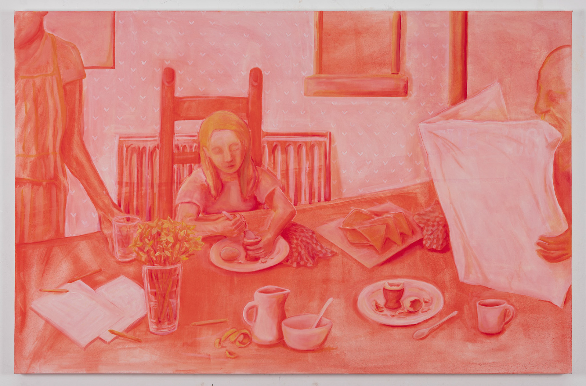 Tinted Blush of Morning, oil on canvas, 110 x 150 cm