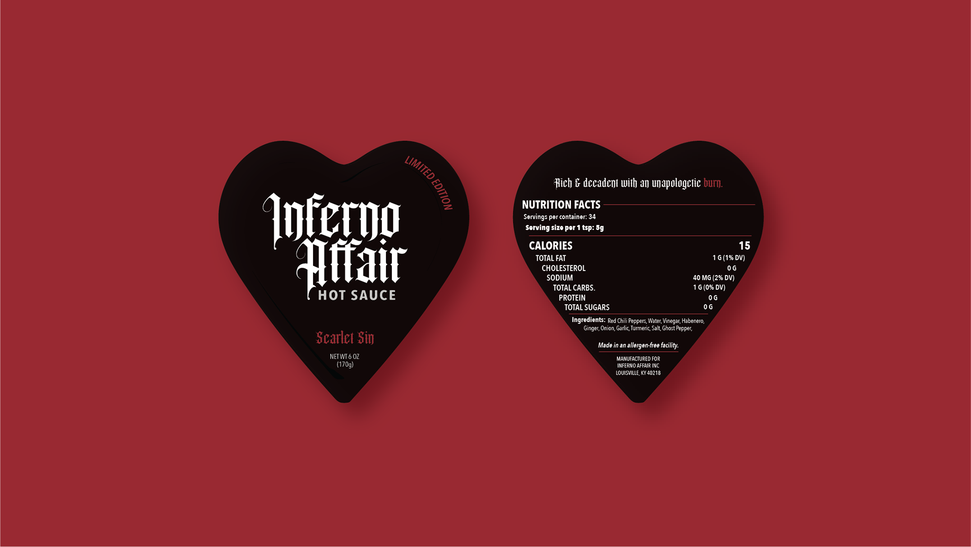 Front & Back Labels