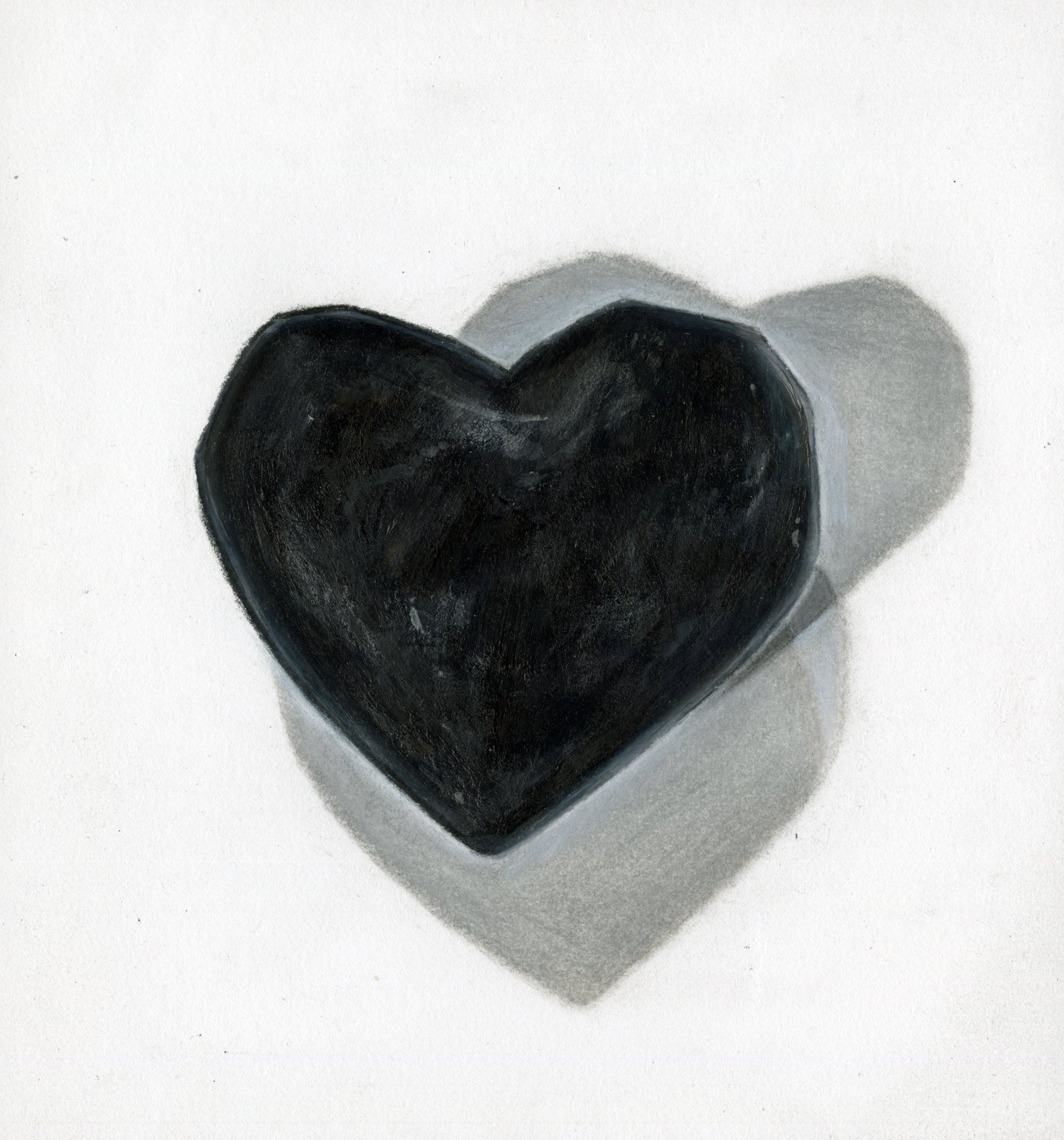colored pencil, gouache & pastels. 5x5"